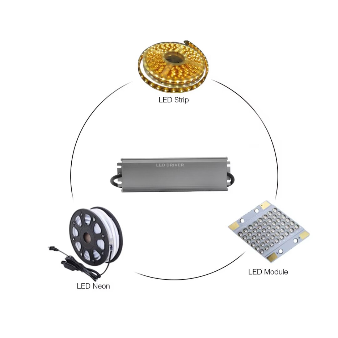 Driver LED Controlador 60-80 V IP65 Corriente Voltaje-5