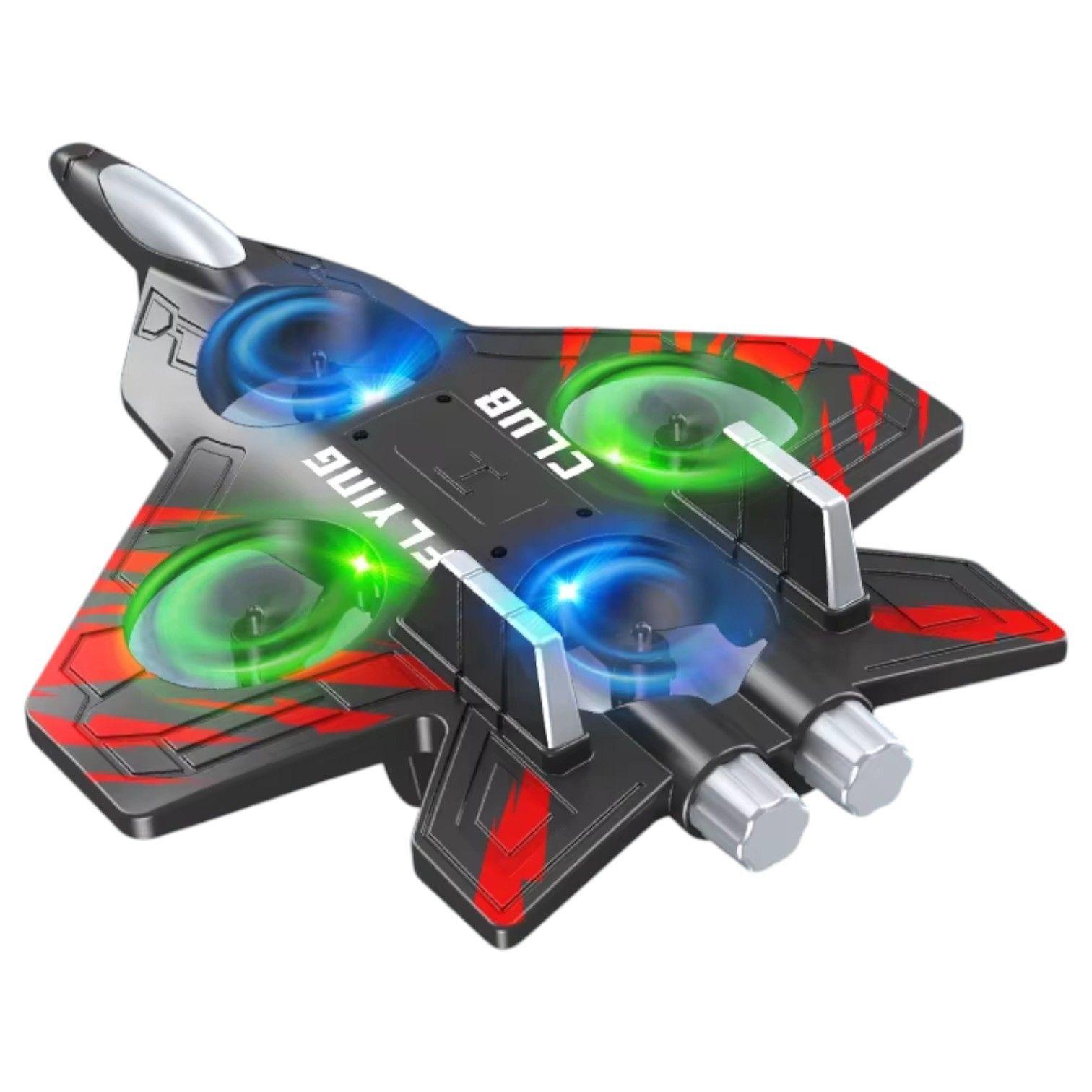 Avión Jet Drone Juguete Volador Control Remoto Recargable-4