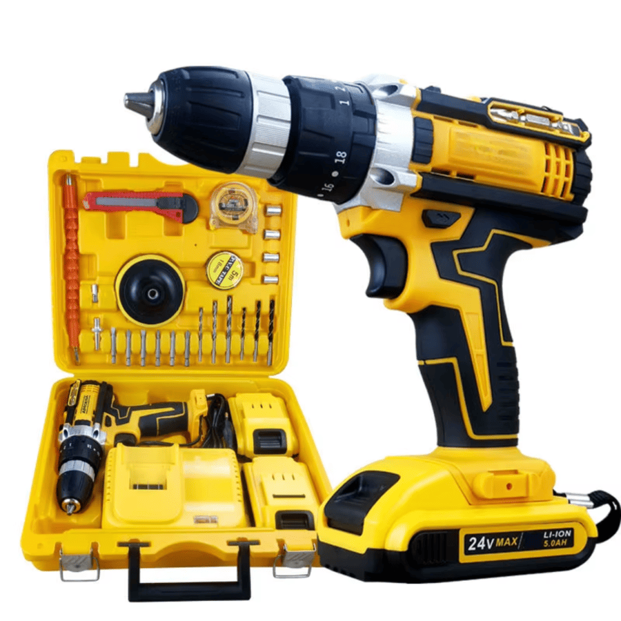Taladro Inalambrico Set Kit Herramientas Bricolaje Tasbel-1
