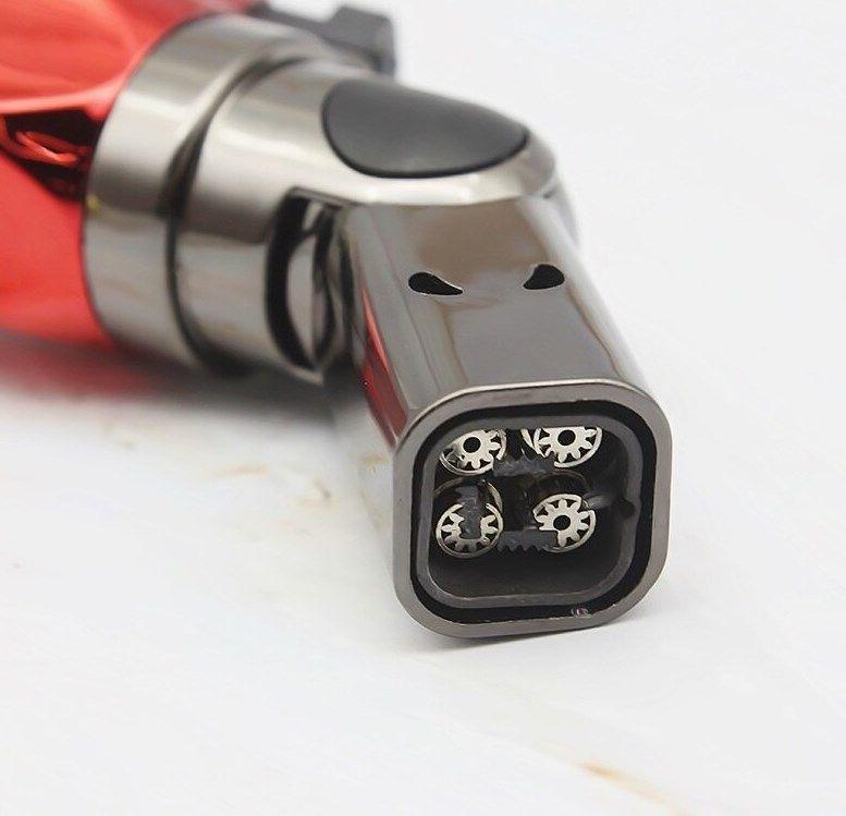 Encendedor Soplete Metalizado Recargable Gas Cocina Pipa-2
