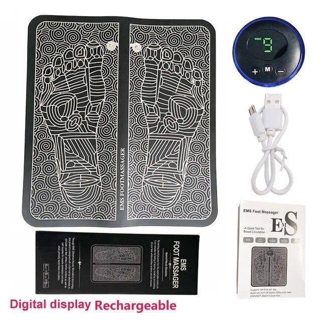 Masajeador Pies Eléctrico Usb Portátil Estimulador Muscular-2