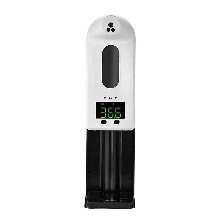 Termómetro Infrarrojo Y Dispensador De Alcohol Gel V18 Pro-0