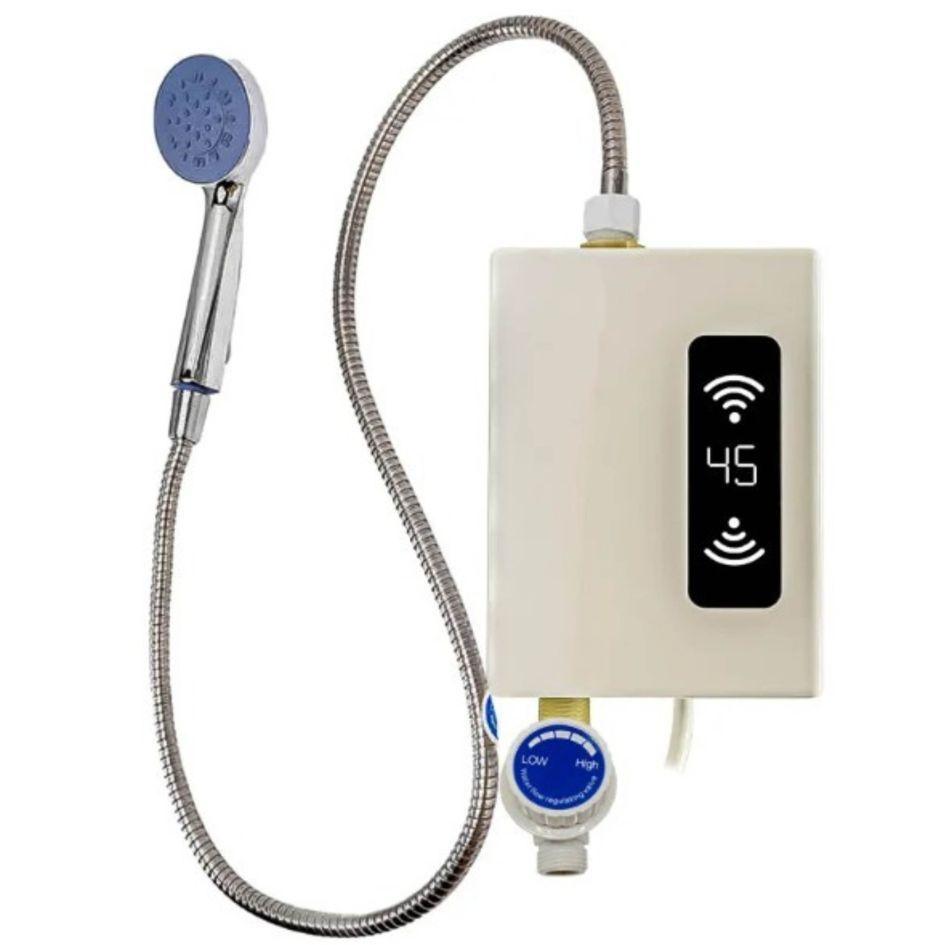 Calentador Agua Eléctrico Ducha Fácil Instalar Bajo Consumo-0