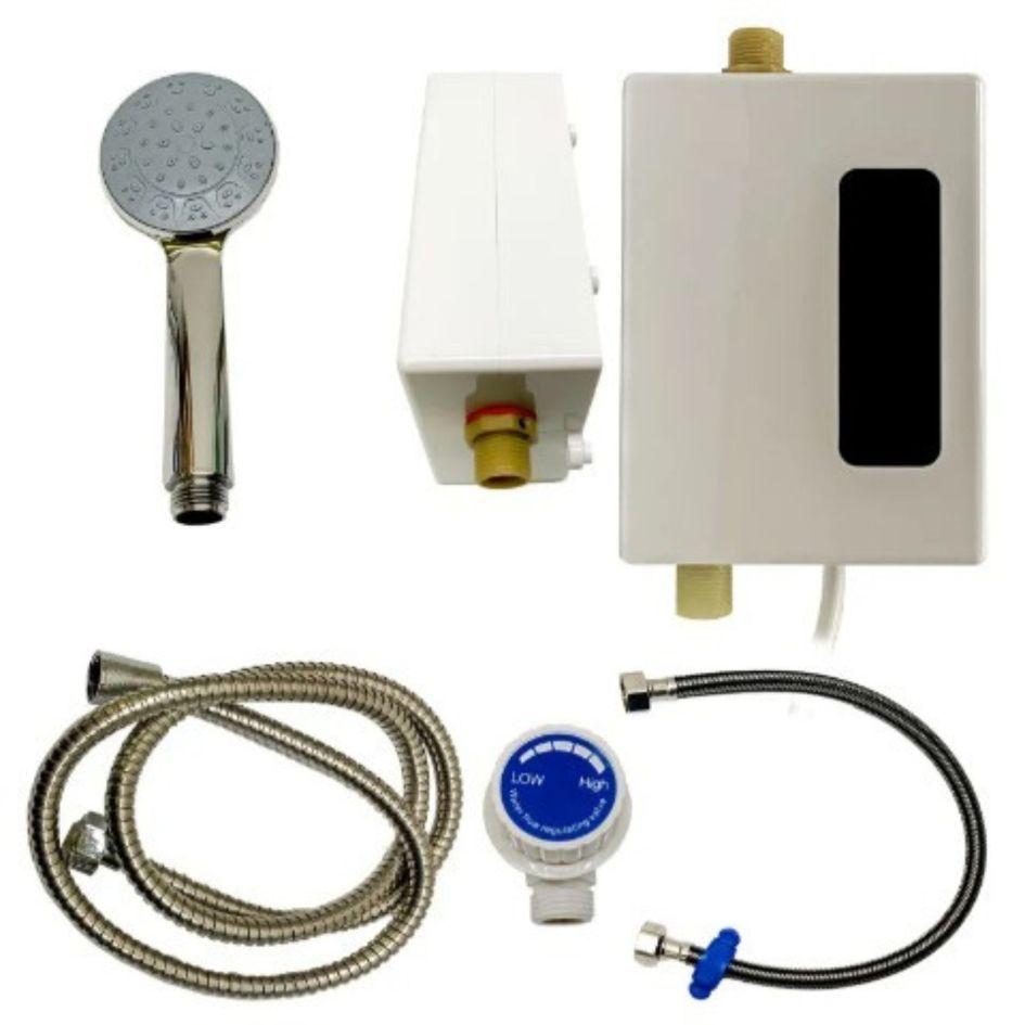 Calentador Agua Eléctrico Ducha Fácil Instalar Bajo Consumo-2