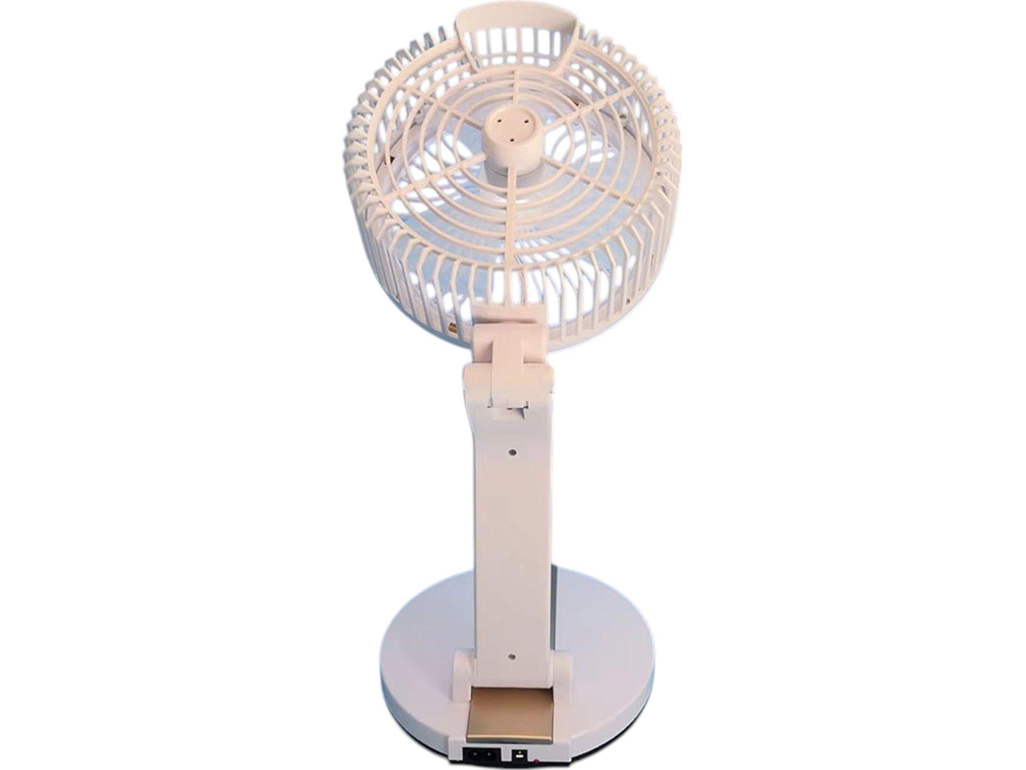 Ventilador Mini Plegable Portatil Recargable USB LED Viaje-2