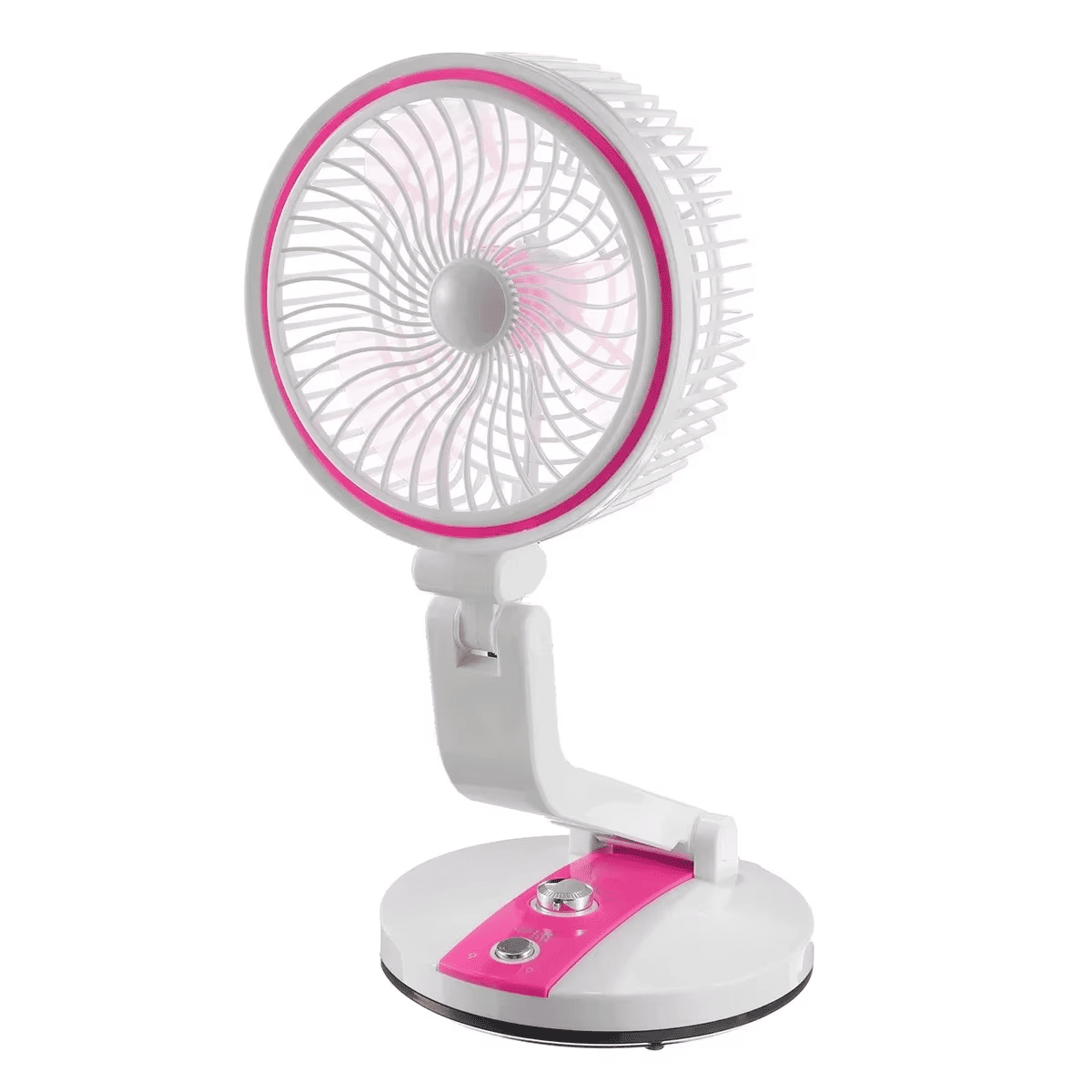Ventilador Mini Plegable Portatil Recargable USB LED Viaje-6