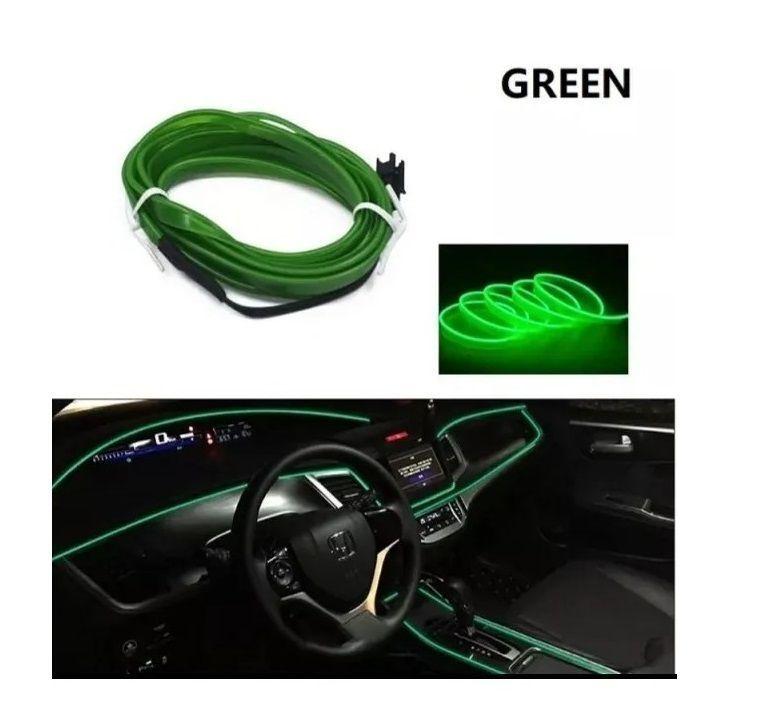 Cinta Tira Luz Led Neon Flexible 5 Metros Colores Auto 12 V-6