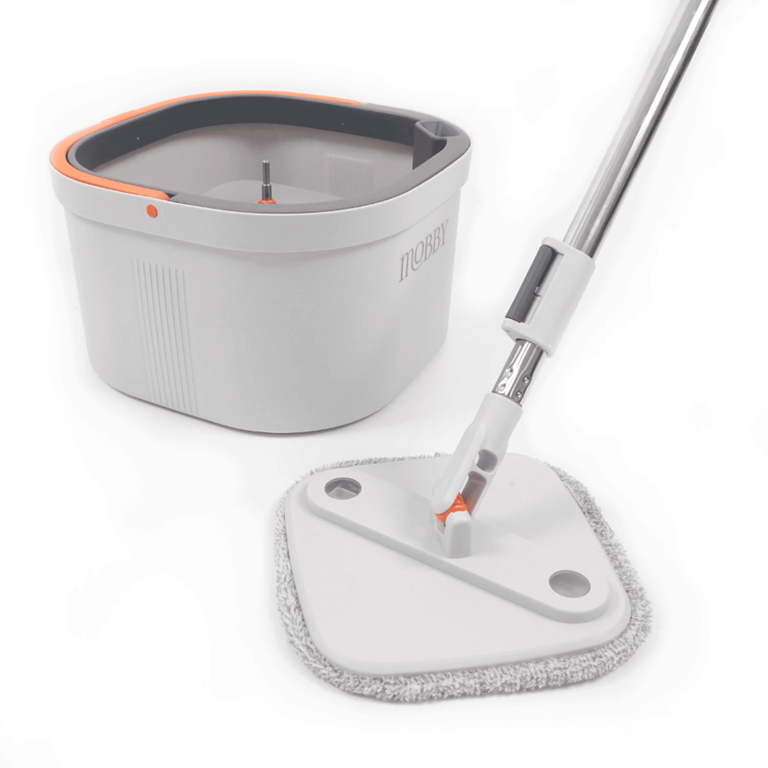 Trapeador Mopa Giratorio 360° Microfibra Limpia Piso Fregona-6