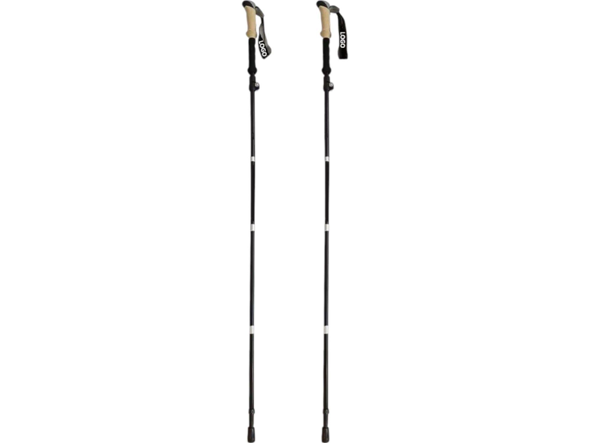 Bastones Trekking Escalada Montaña Senderismo Set 2 Aluminio-2