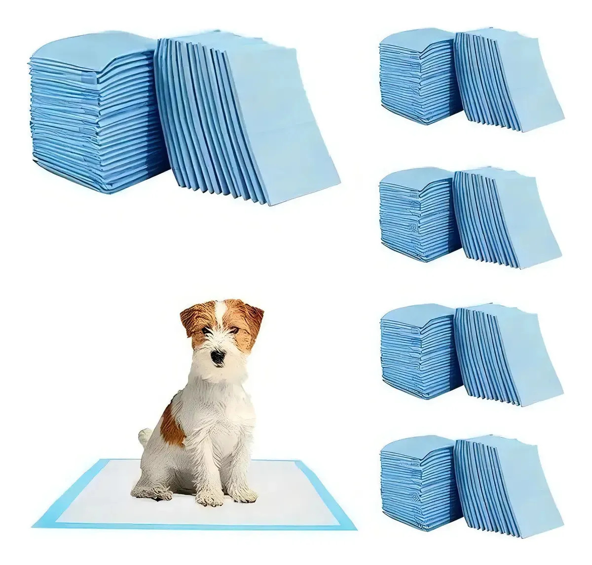 Pack 20 Pa ales Sabanillas Mascotas Perros Gatos 90x60 cm-6