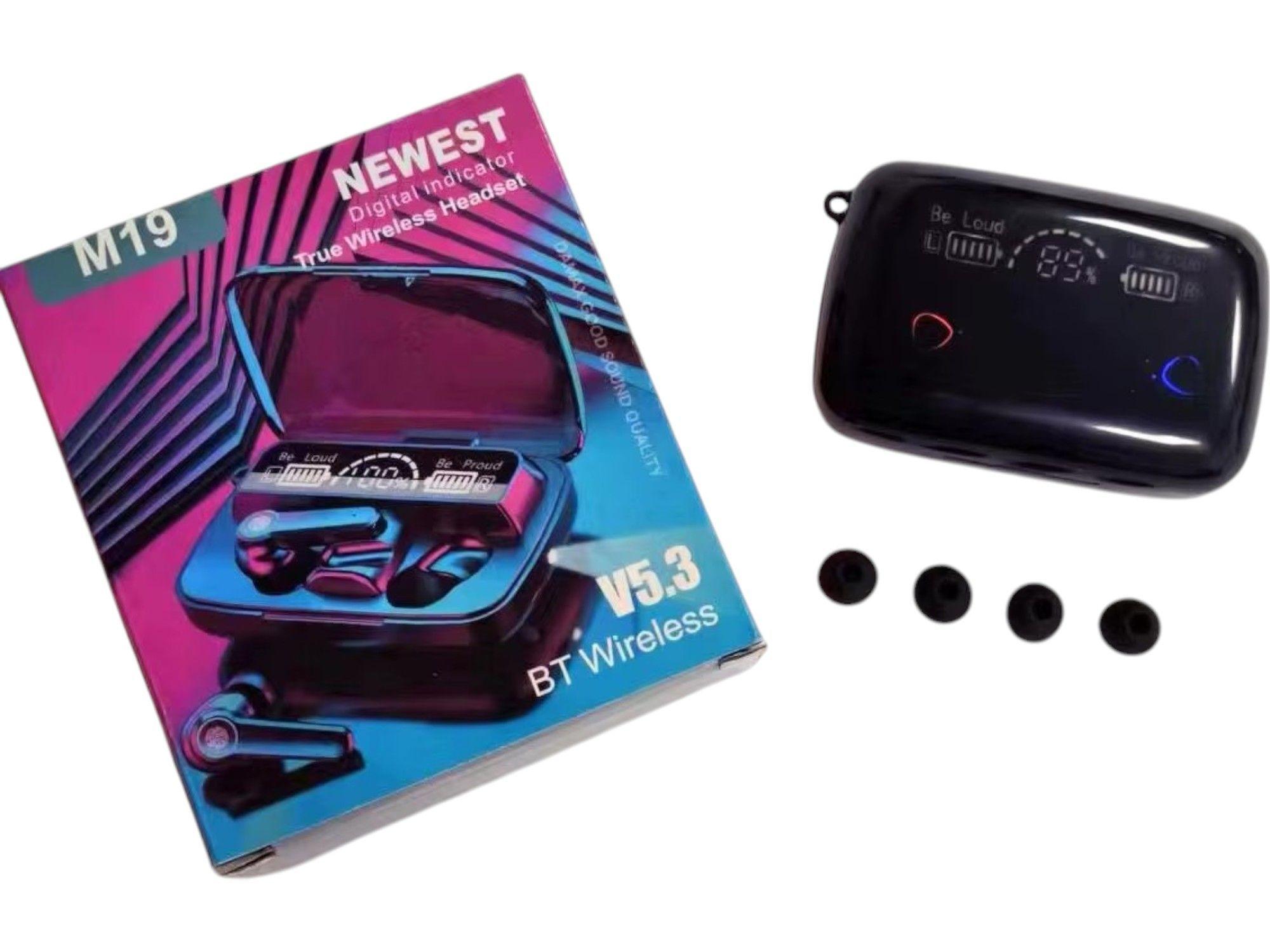 Audífonos Bluetooth Inalámbricos Portátiles M19 Auriculares-6