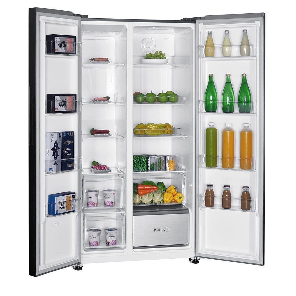 Refrigerador Side by Side 631L Brts Vidrio Mabe MSC631LKLNG0-4