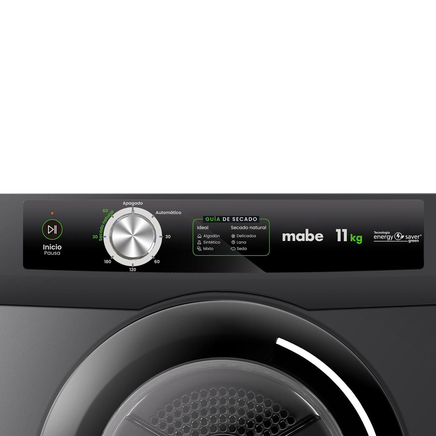 Secadora Carga Frontal Eléctrica 11 kg Gray Mabe SEM011VDCL0-6