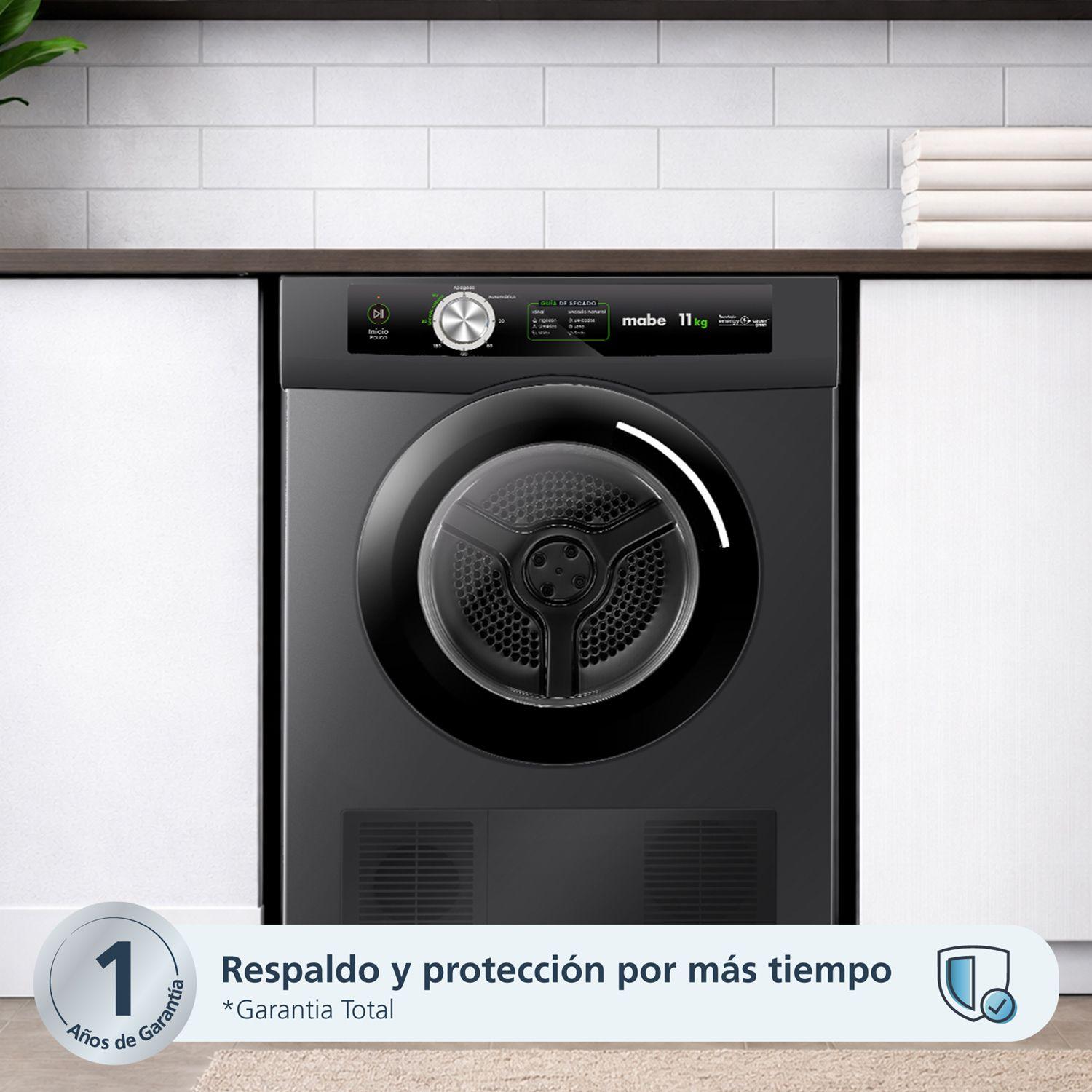 Secadora Carga Frontal Eléctrica 11 kg Gray Mabe SEM011VDCL0-8