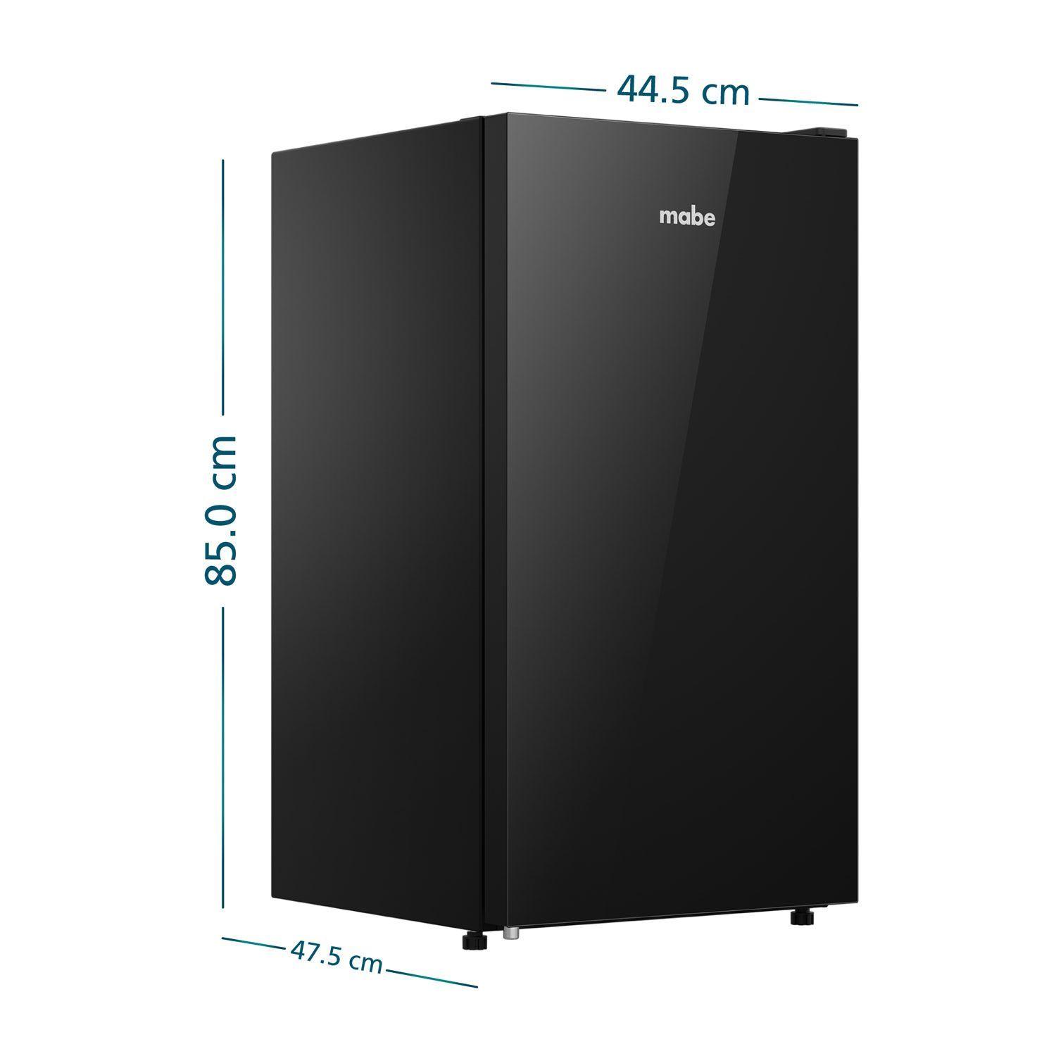 Frigobar 90 L Brutos Black glass Mabe RMF04HV1-2