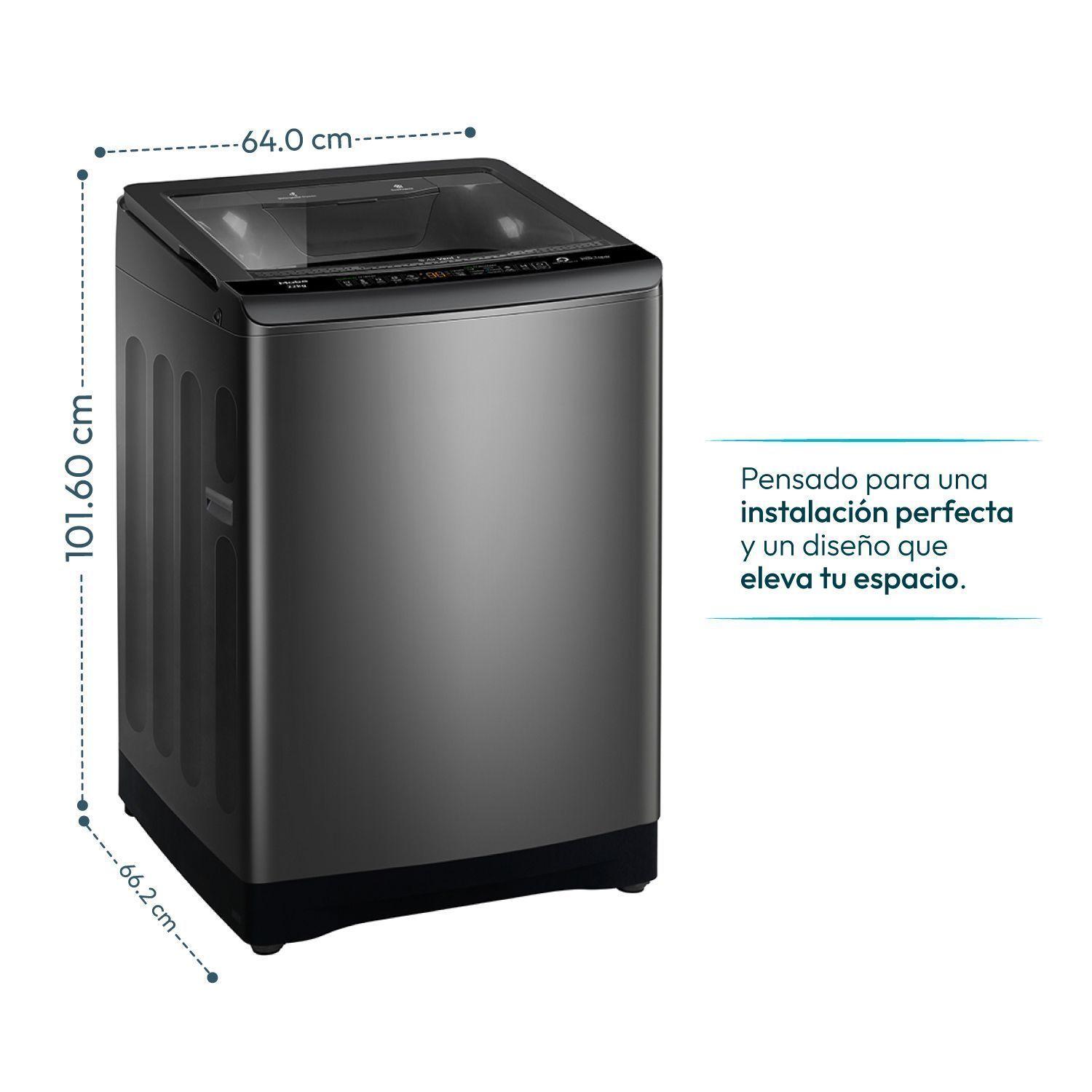 Lavadora Automática 22 Kg Diamond Gray Mabe LMA2220WDGCL0-2