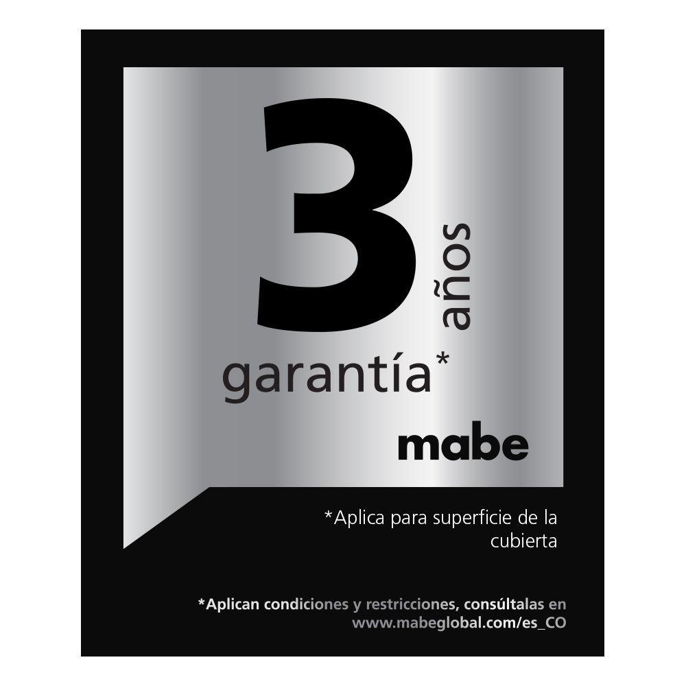 Encimera de Empotrar a Gas 60 cm Inoxidable Mabe CMG6044LD-1-3