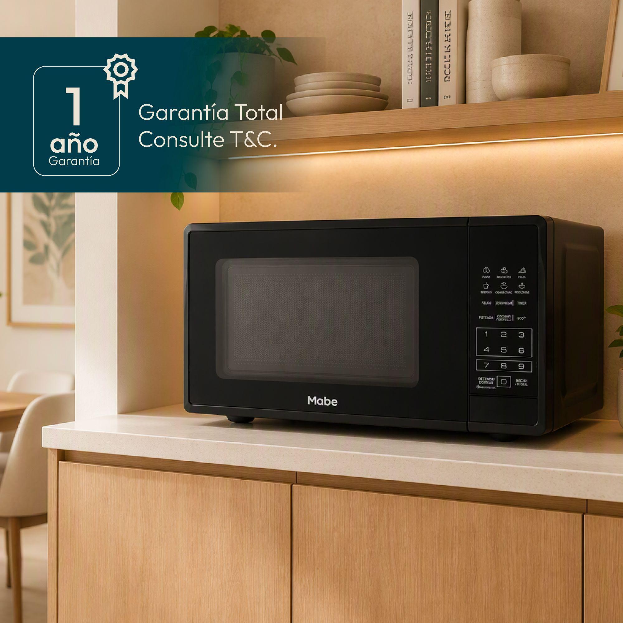 Horno Microondas 20 L Negro Mabe HMM07CHBN-4