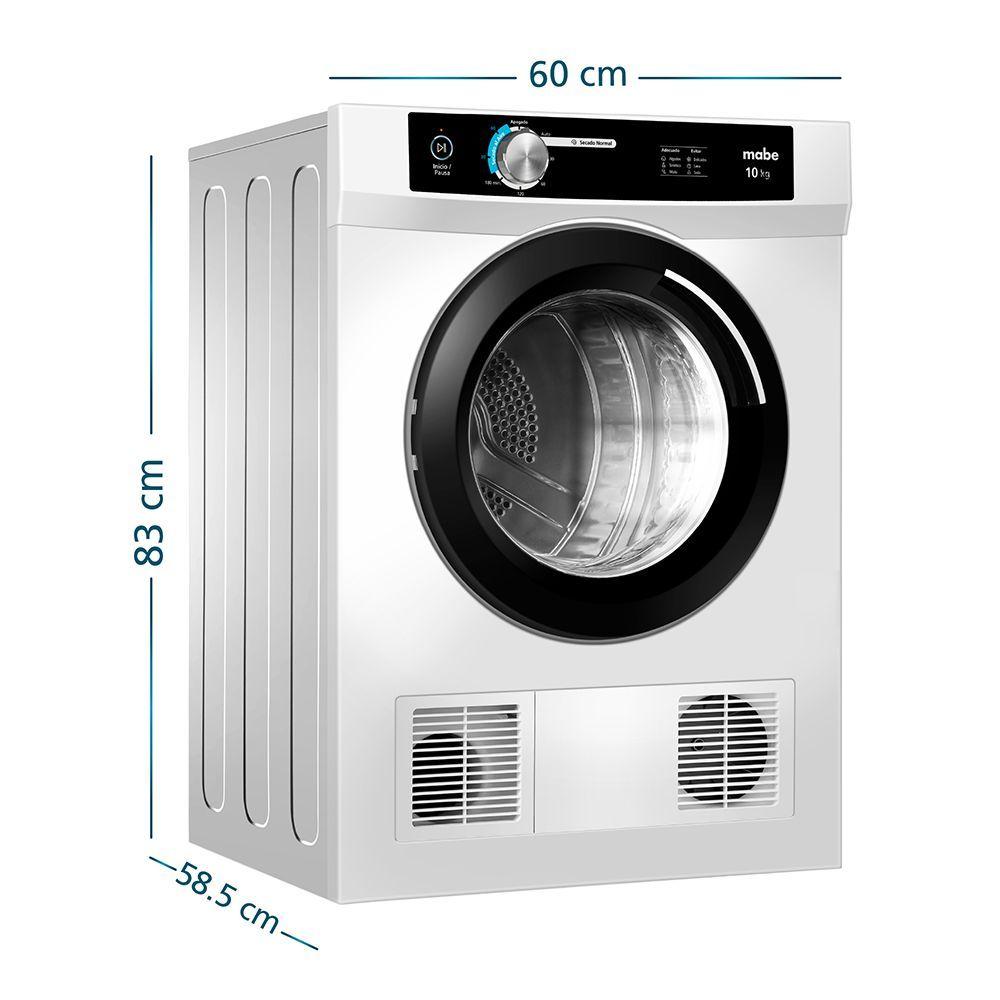 Secadora Eléctrica 10Kg Carga frontal panel digital Mabe SEM010VBCL0-2