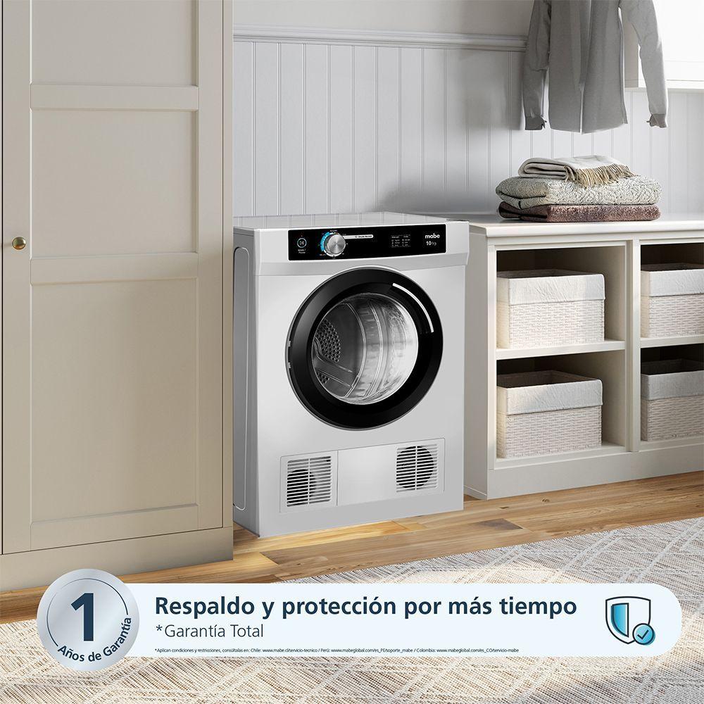 Secadora Eléctrica 10Kg Carga frontal panel digital Mabe SEM010VBCL0-8