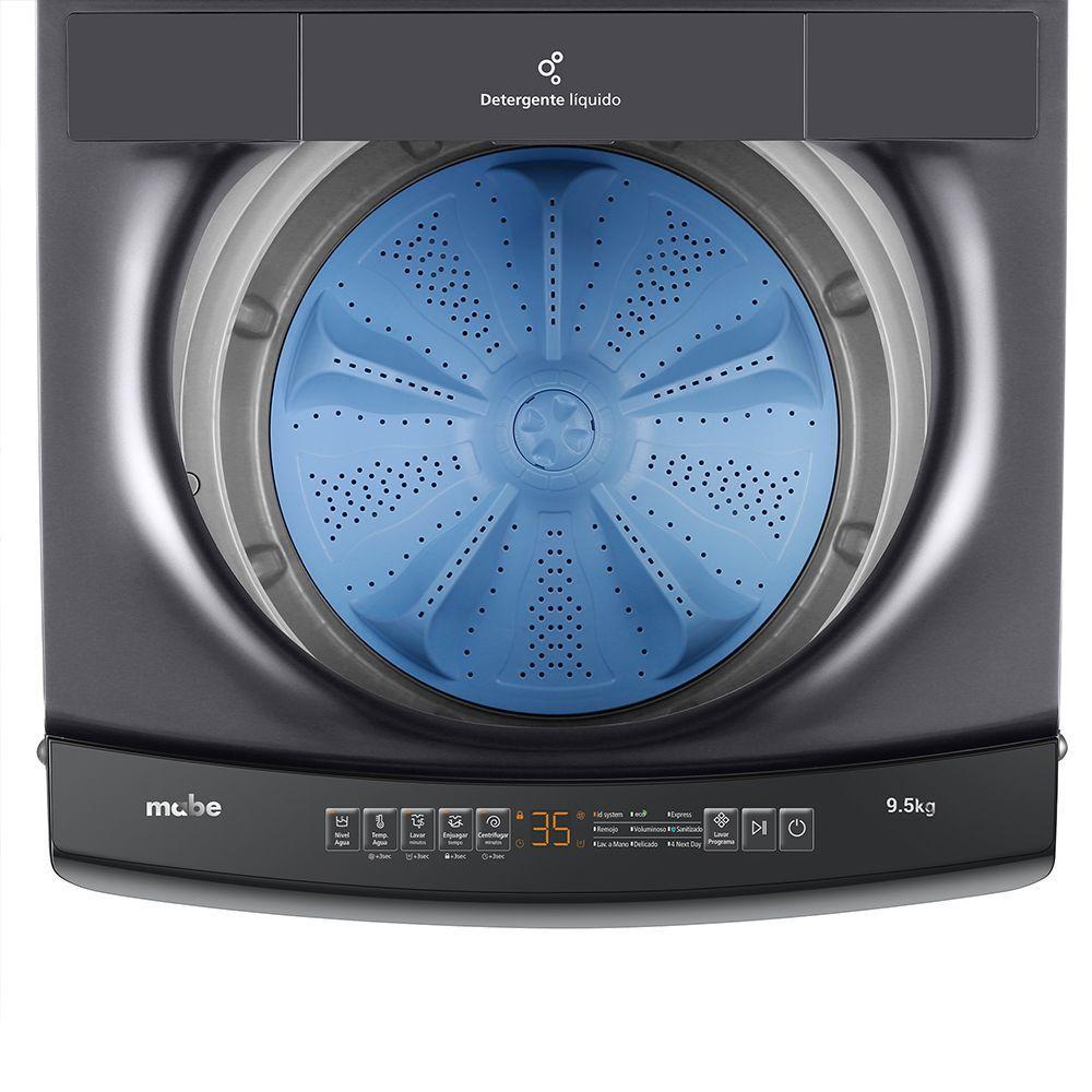 Lavadora Automática 9.5 Kg Diamond Gray Mabe Lma9520wdgcl0-3