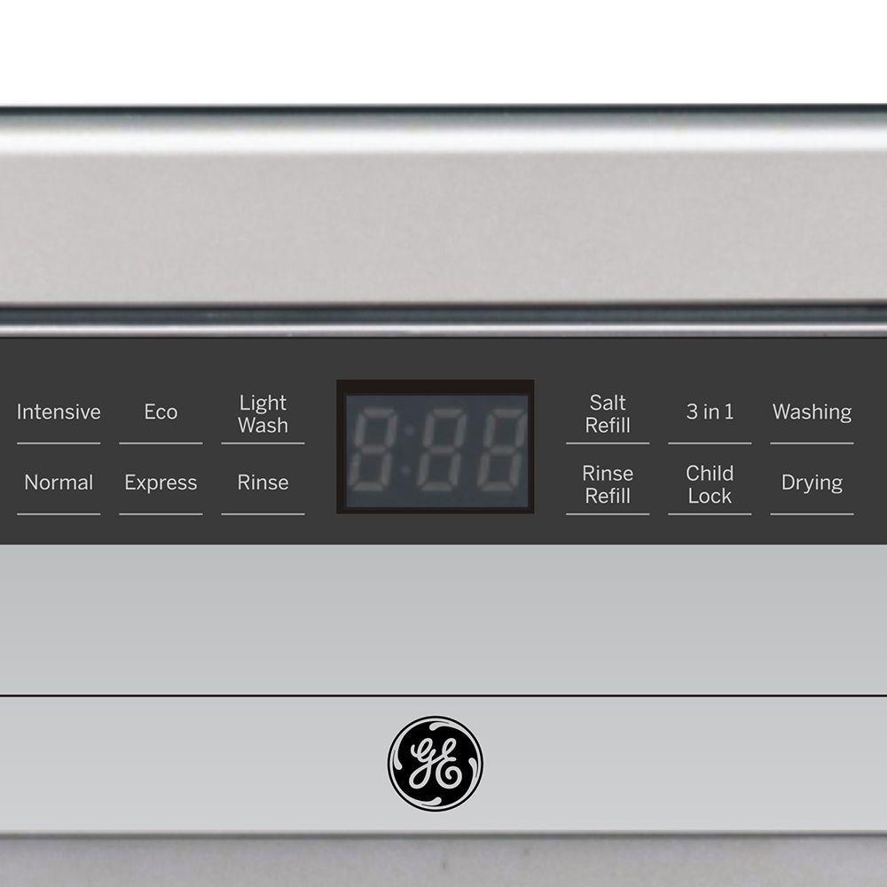 Lavavajillas Portátil 14 Cubiertos Inoxidable GE GLV14FSITSS0-3