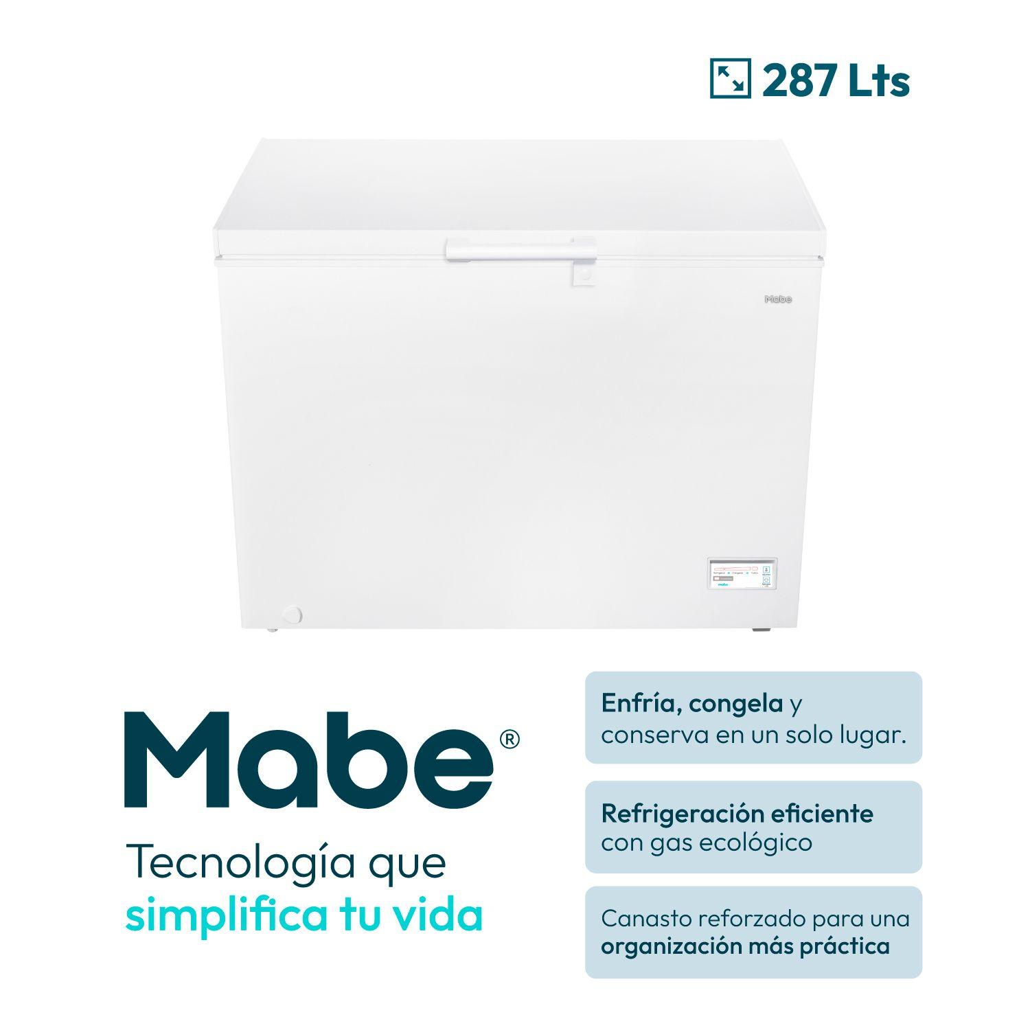 Freezer Horizontal 287 L Netos Blanco Mabe FDHMHM290PPLB0-1