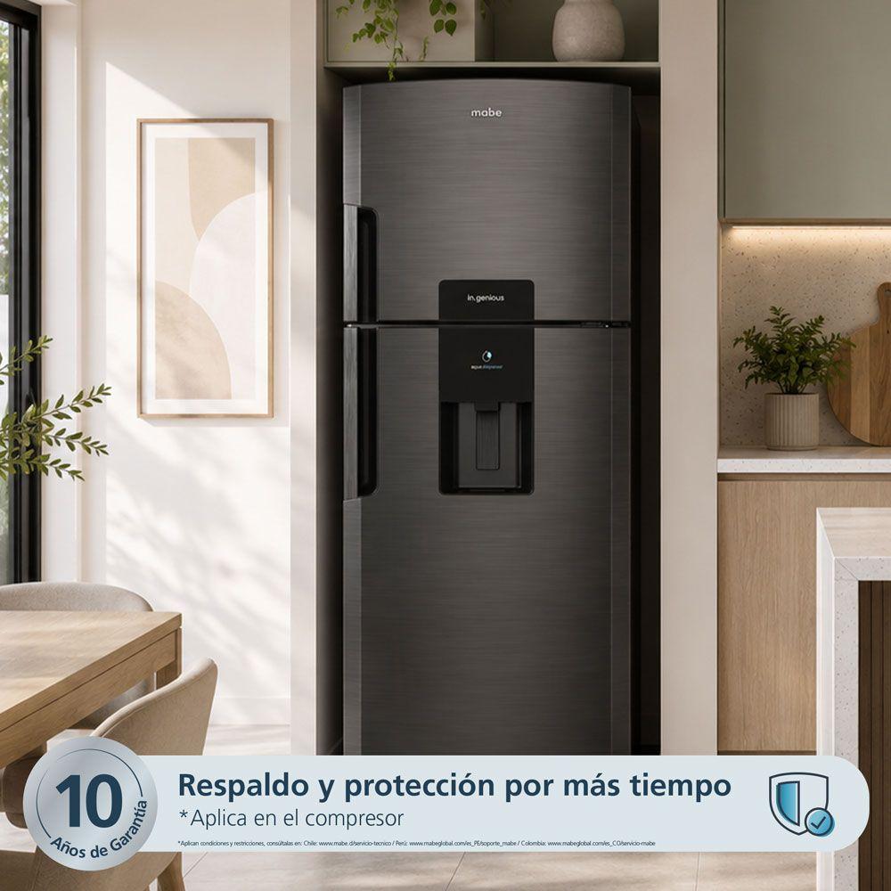 Refrigerador Top Freezer 415L Brutos Black Mabe RMP415JUC-5