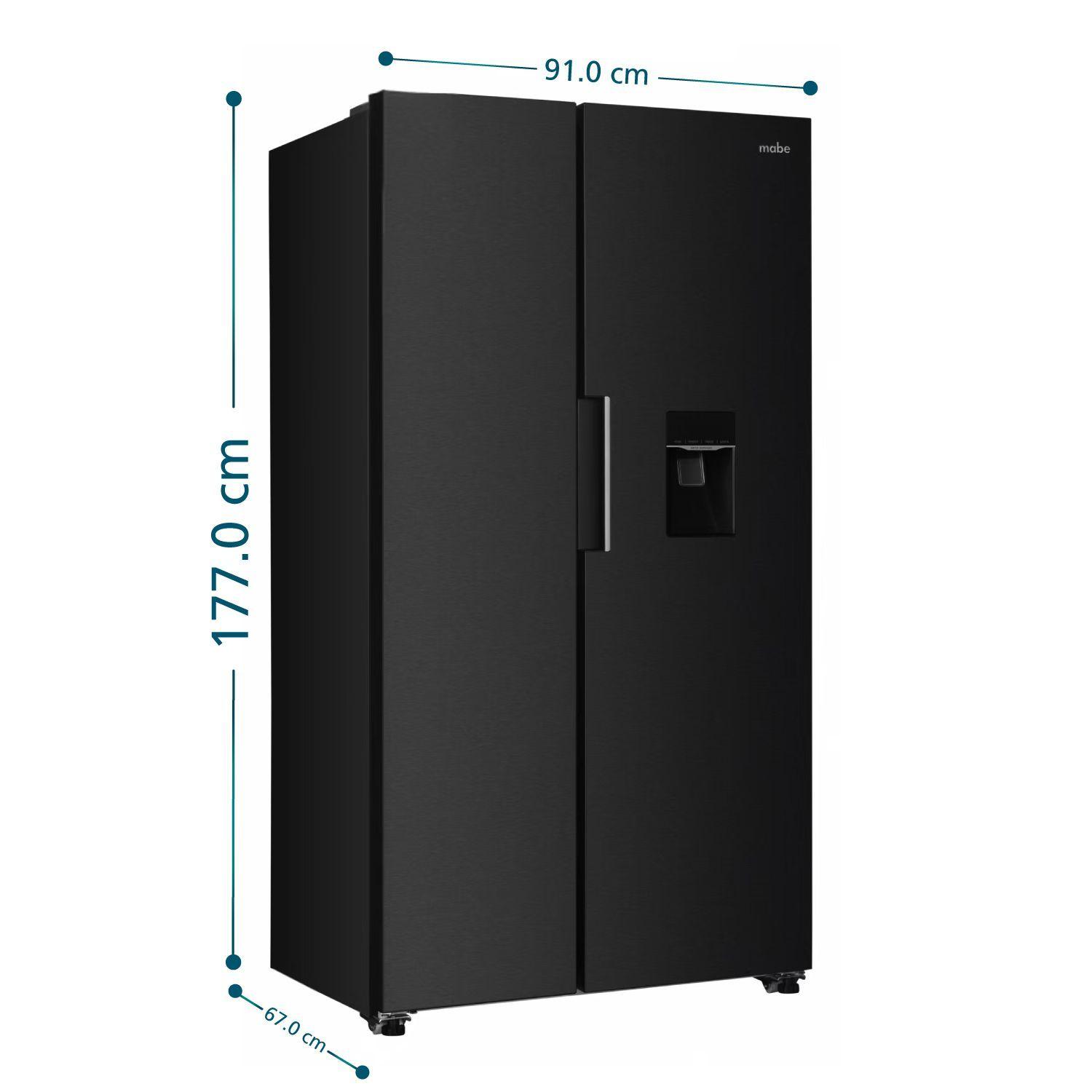 Refrigerador Side by Side Inverter 565L Black Mabe MSC565QMLSP0-2