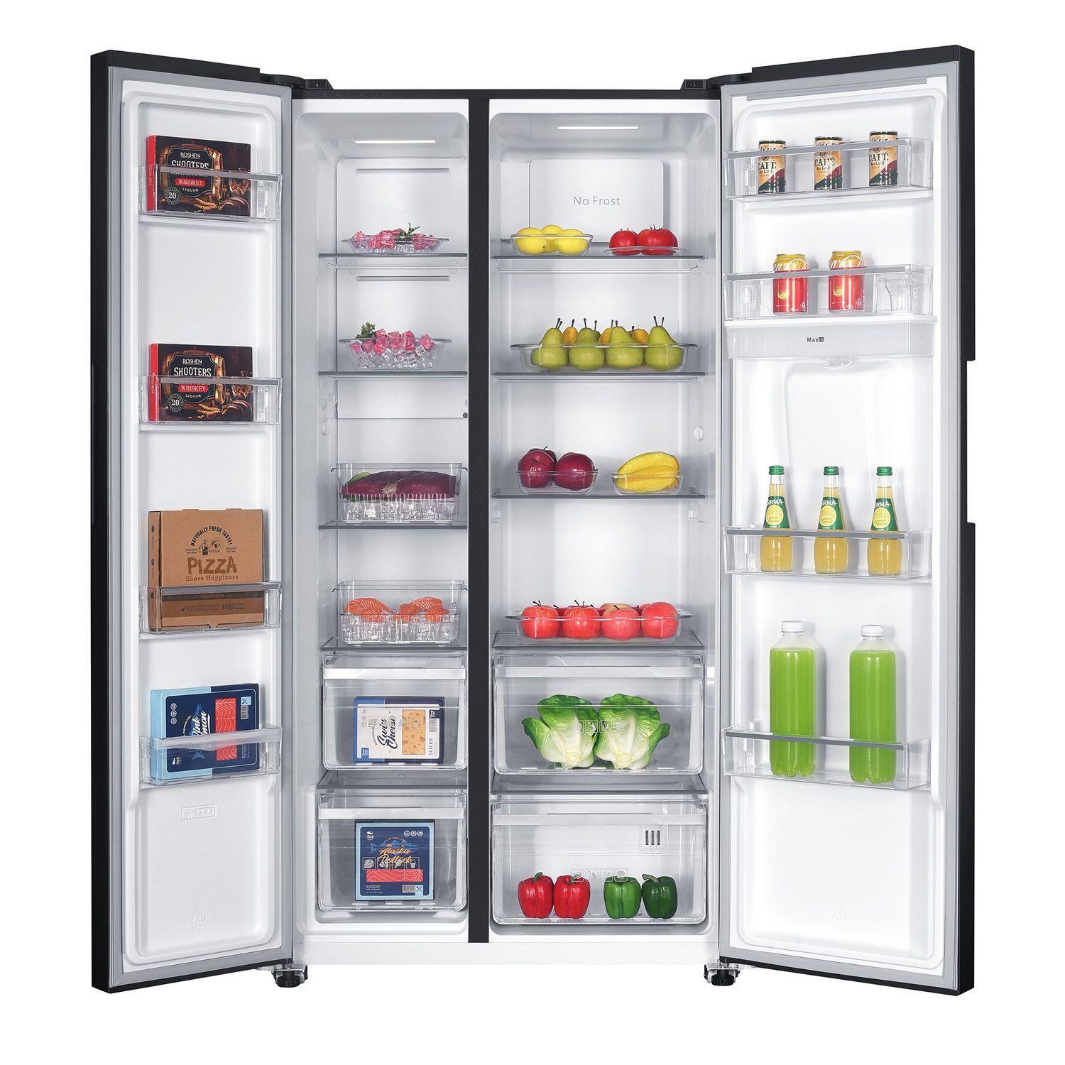 Refrigerador Side by Side Inverter 565L Black Mabe MSC565QMLSP0-3