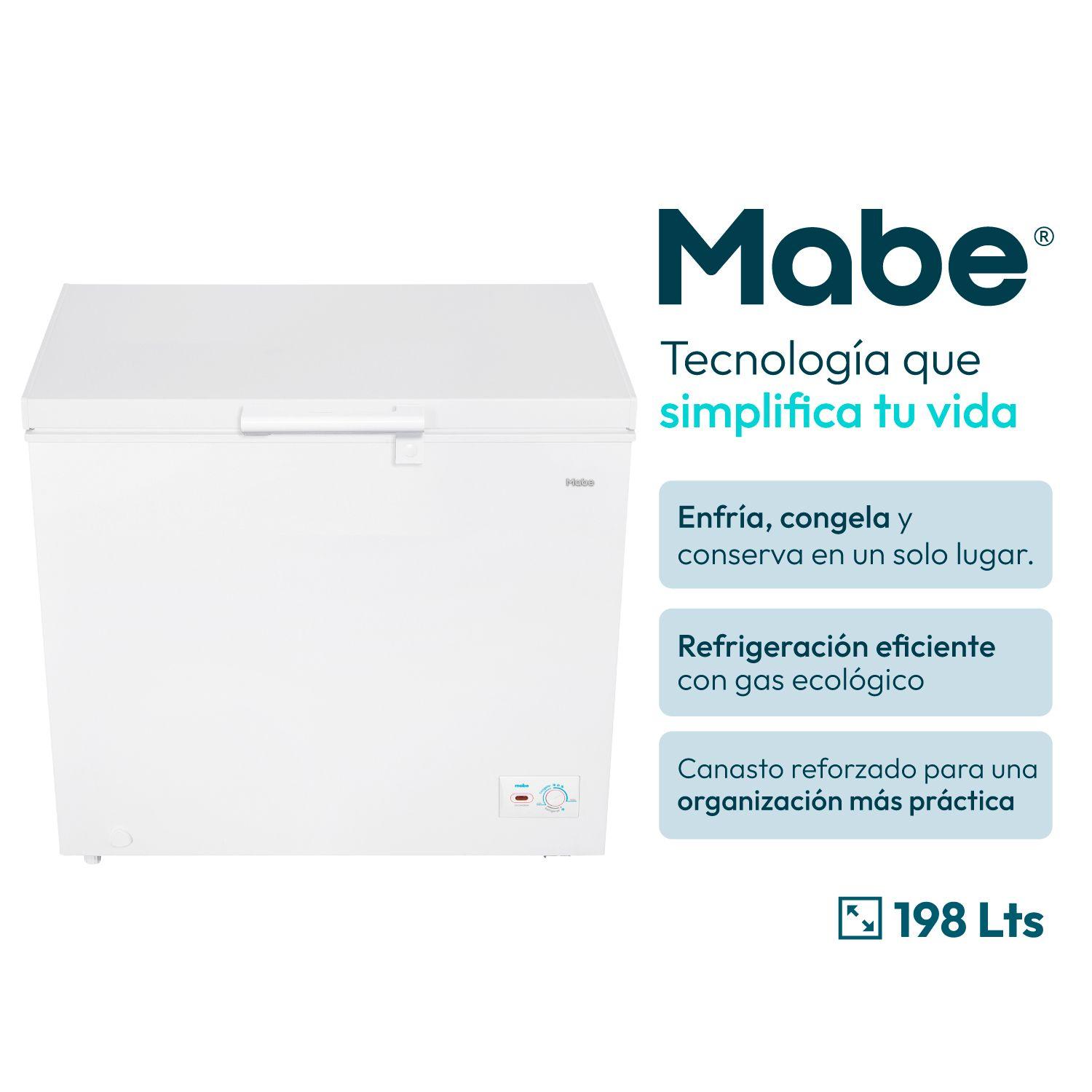 Freezer Horizontal 198 L Netos Blanco Mabe FDHMHM200PPLB0-1