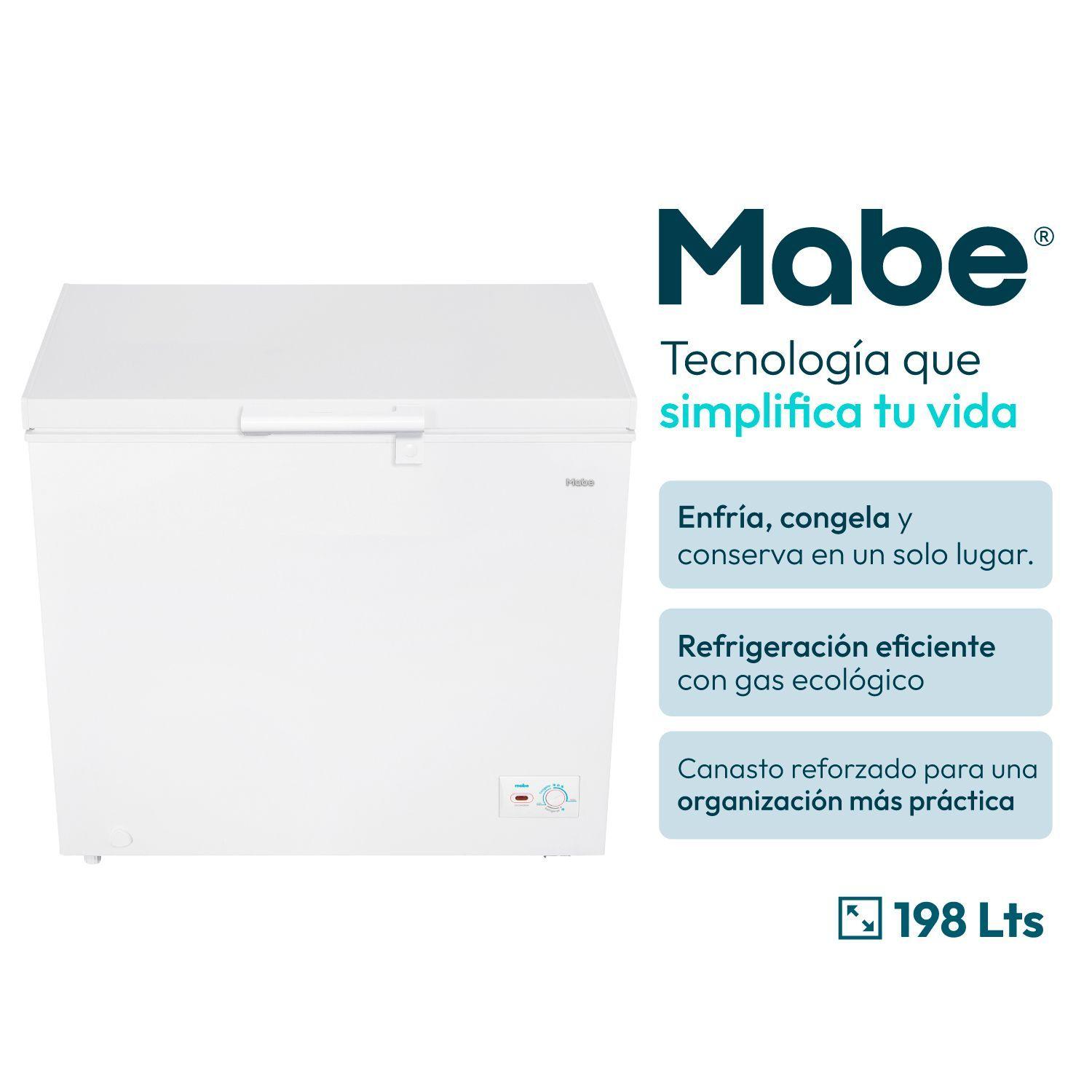 Freezer Horizontal 198 L Netos Blanco Mabe FDHMHM200PPLB0-1