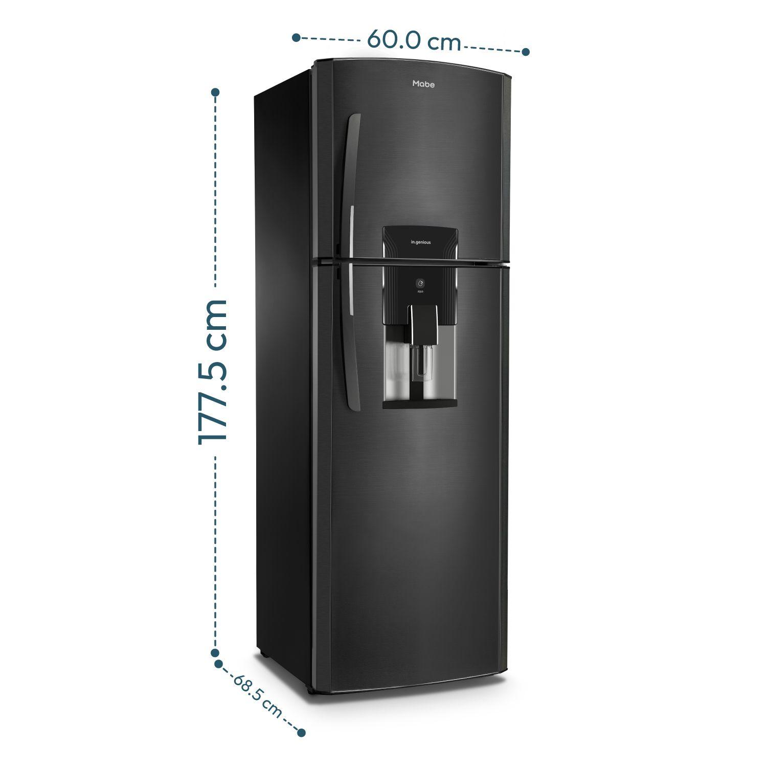 Refrigerador Automático 313L Brutos Black Mabe RMA300FXUC-2