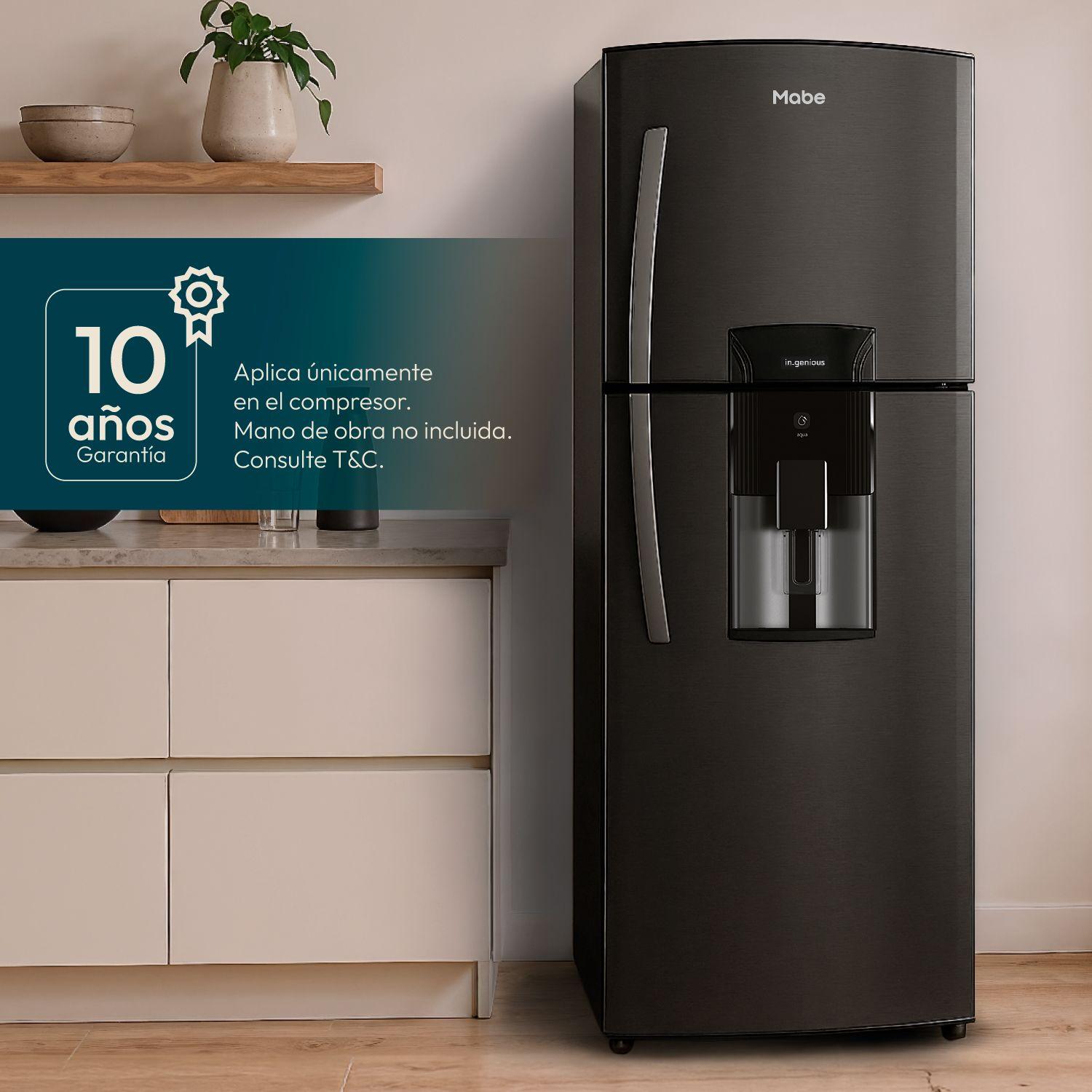 Refrigerador Automático 313L Brutos Black Mabe RMA300FXUC-4