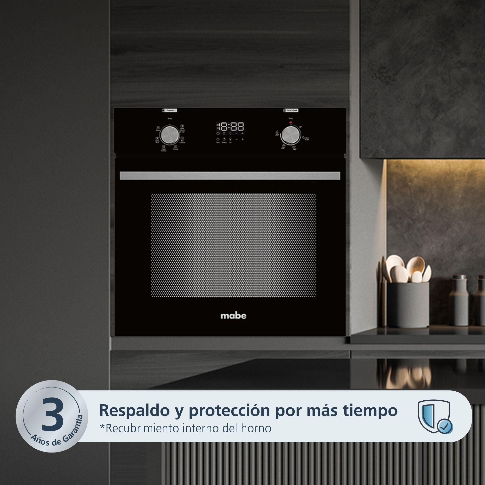 Horno de empotre Eléctrico 60 cm 220V Negro Mabe HM6045EXN0 -3