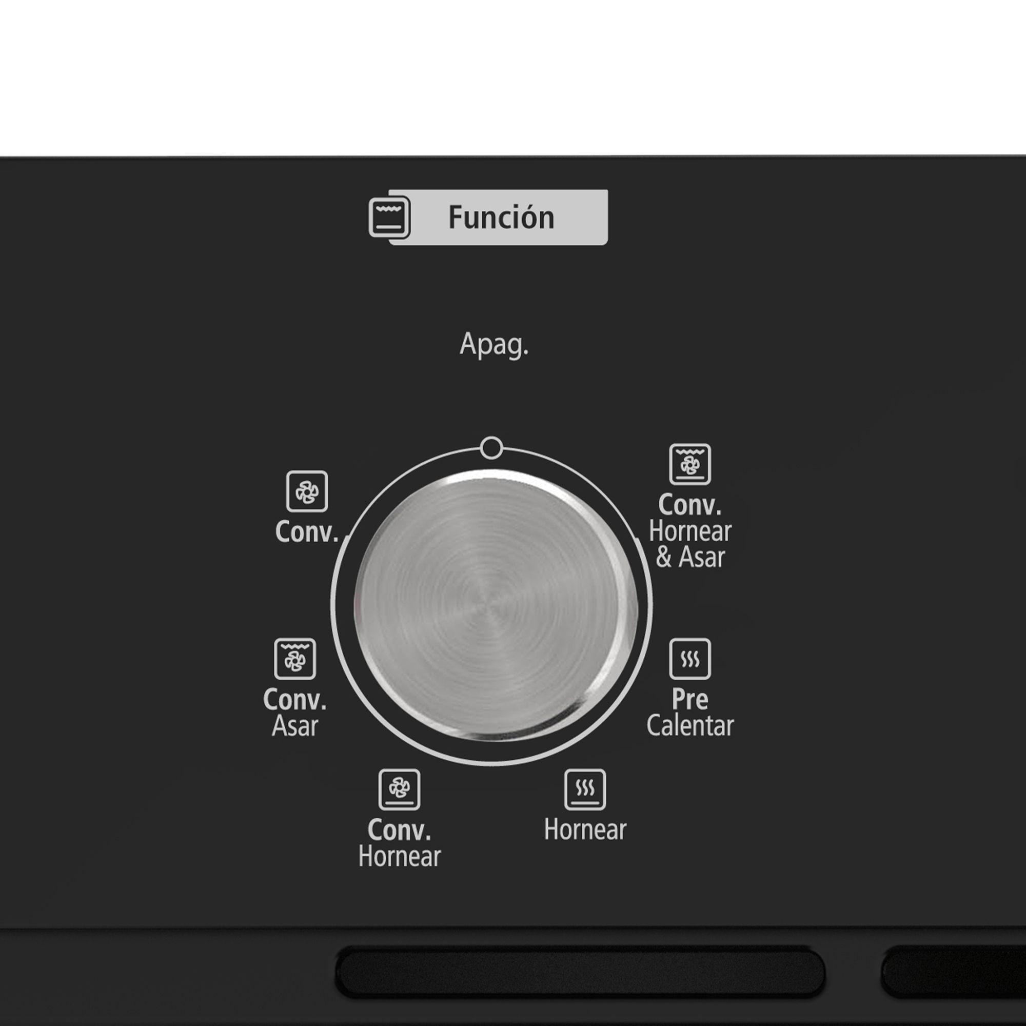 Horno de empotre Eléctrico 60 cm 220V Negro Mabe HM6045EXN0 -6