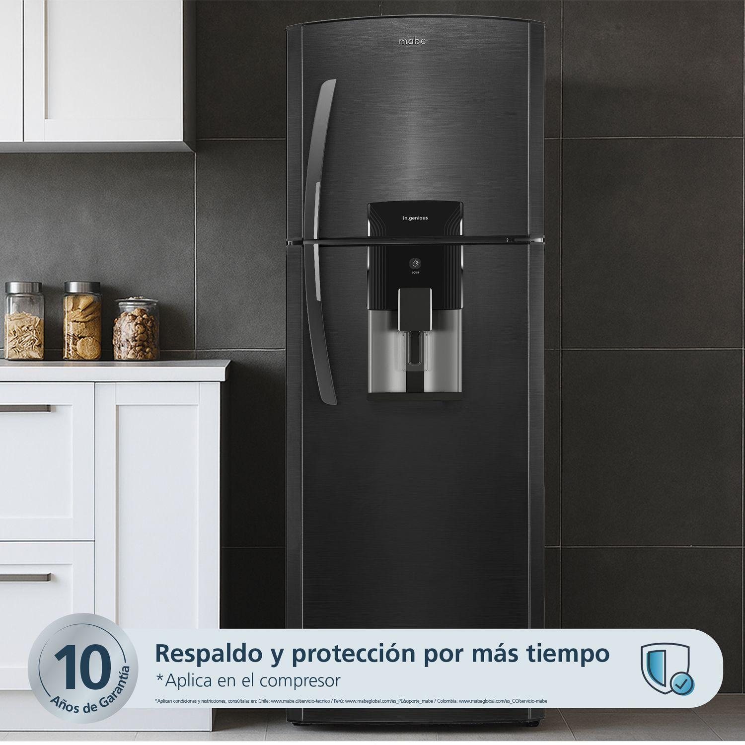 Refrigerador No Frost 300 Ltrs Brutos Black Mabe Rma300fwuc-5