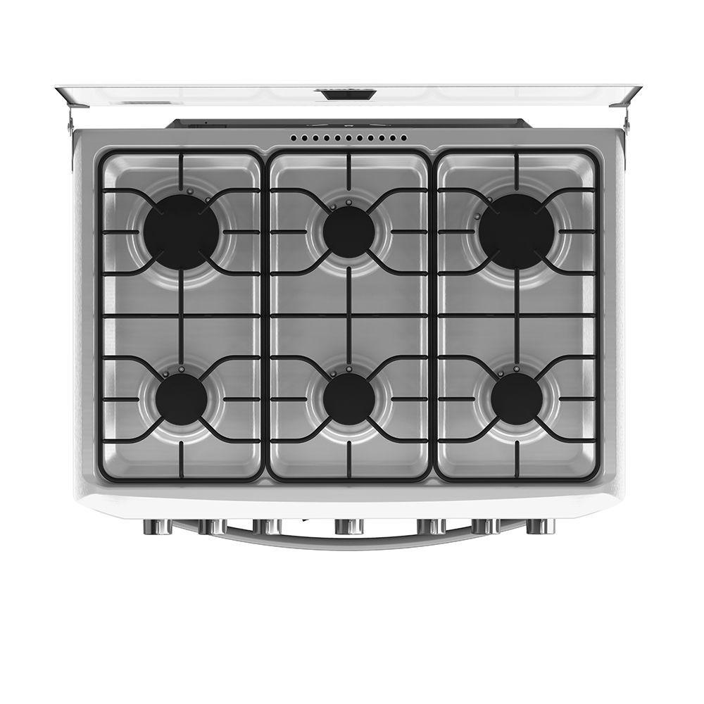 Cocina De Piso A Gas 76cm Silver Mabe Andes7620ag0-5
