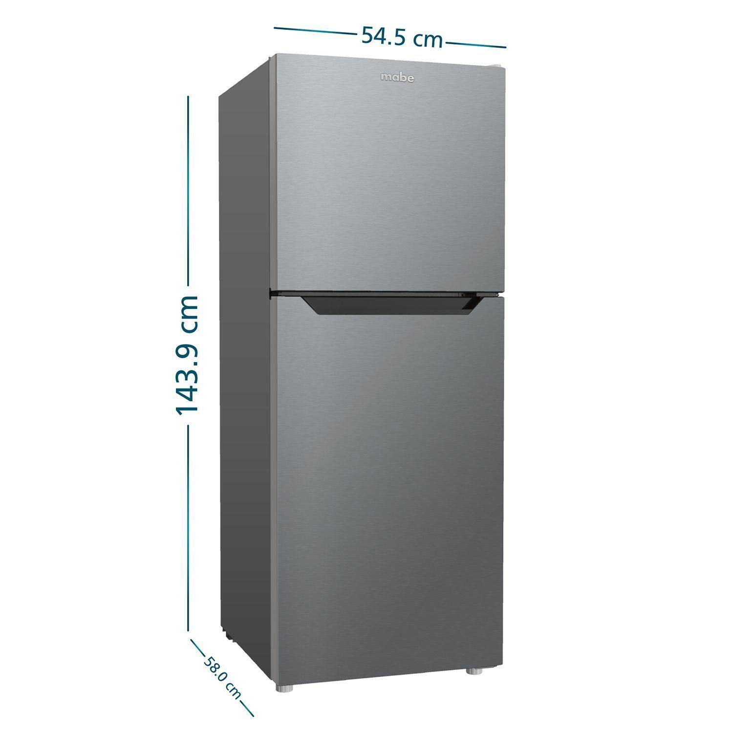 Refrigerador No Frost 220L Brutos Inox RMN220PVLRX0 Mabe-1
