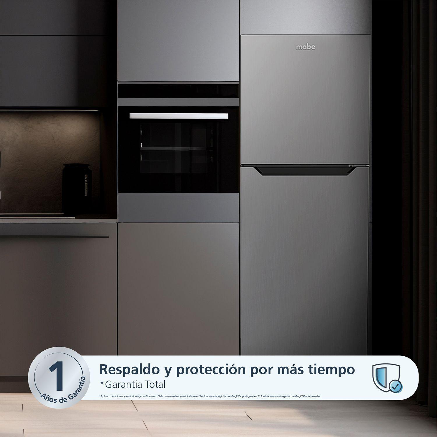 Refrigerador No Frost 220L Brutos Inox RMN220PVLRX0 Mabe-6