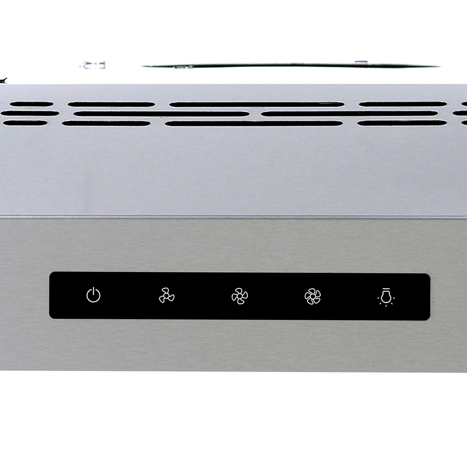 Campana de Pared Extractora 60cm Inox Mabe CM6048PIX0-3