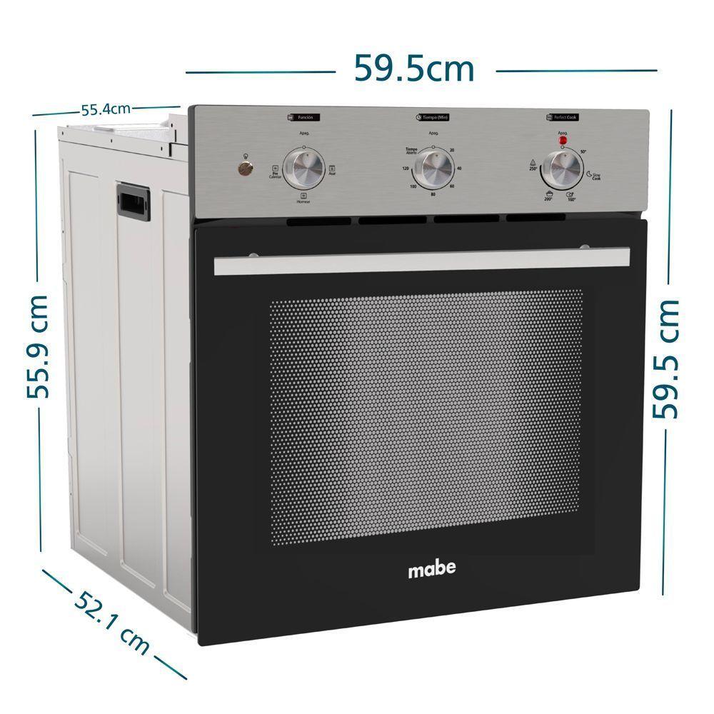 Horno de empotre eléctrico a 220v Inox Mabe HM6031EXAI0-2