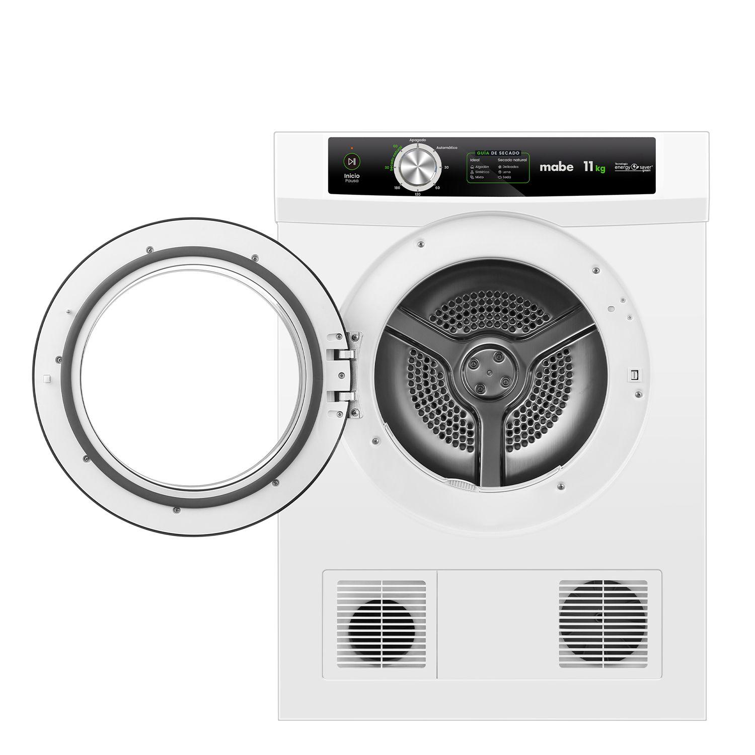 Secadora Carga Frontal Eléctrica 11kg Blanca Mabe SEM011VBCL0-3