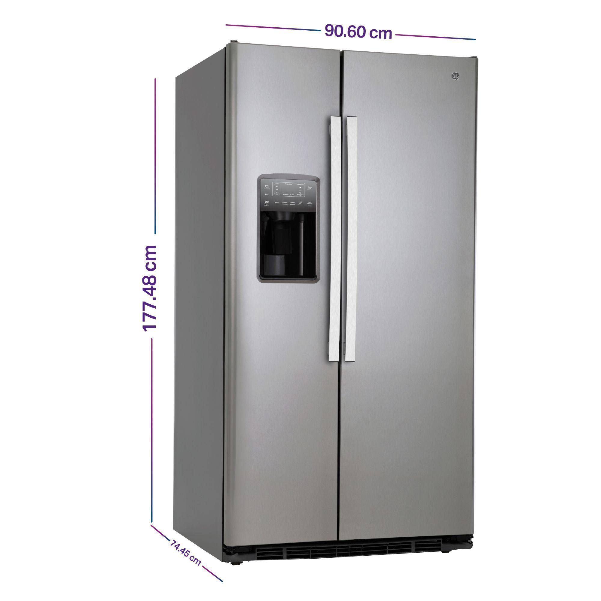 Refrigerador Side By Side 565 Lts Netos Inox Ge Profile Grc22lfkfss-2