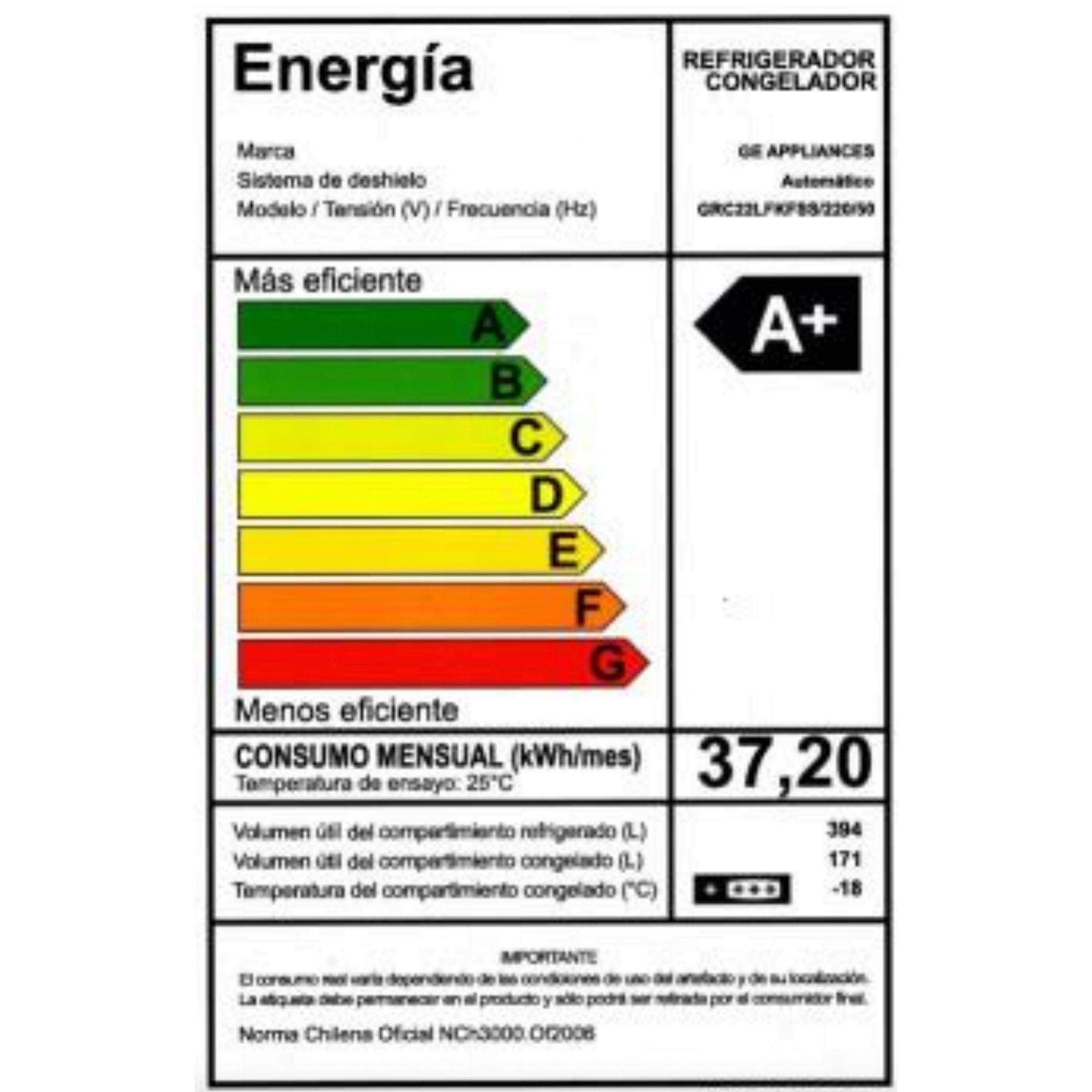 Refrigerador Side By Side 565 Lts Netos Inox Ge Profile Grc22lfkfss-5