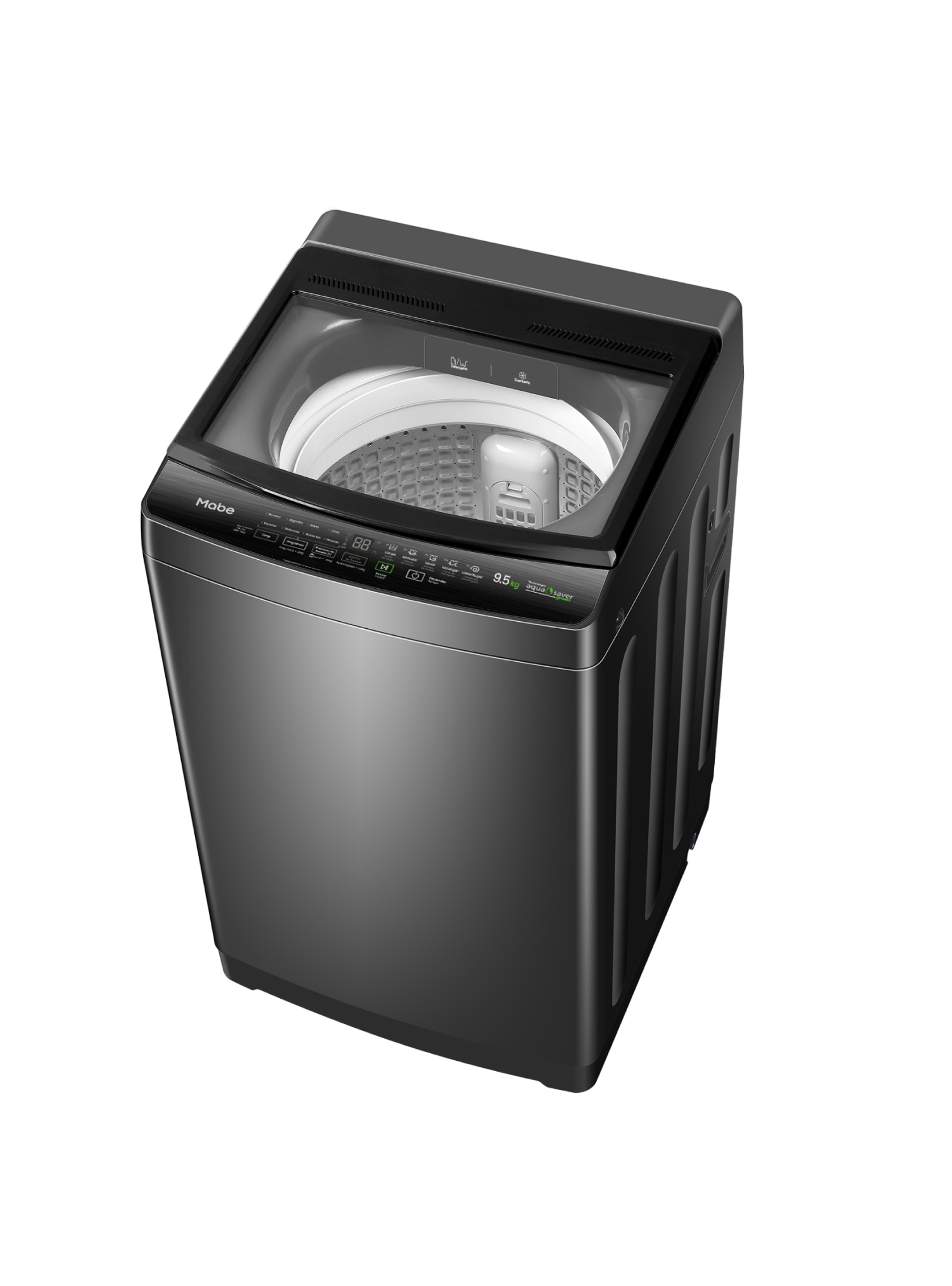 Lavadora Automática 9.5 Kg Diamond Gray Mabe LMA5920WDGCL0-8