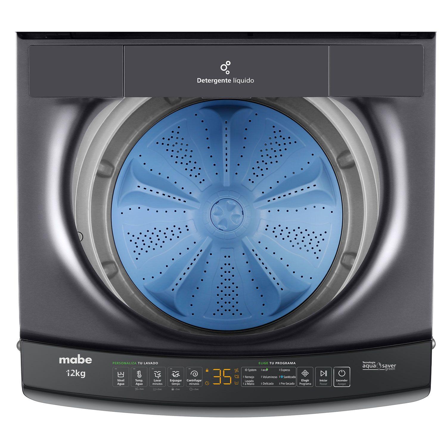 Lavadora Aqua Saver Green Automática 12Kg Diamond Gray Mabe LMA2120WDGCL0-3