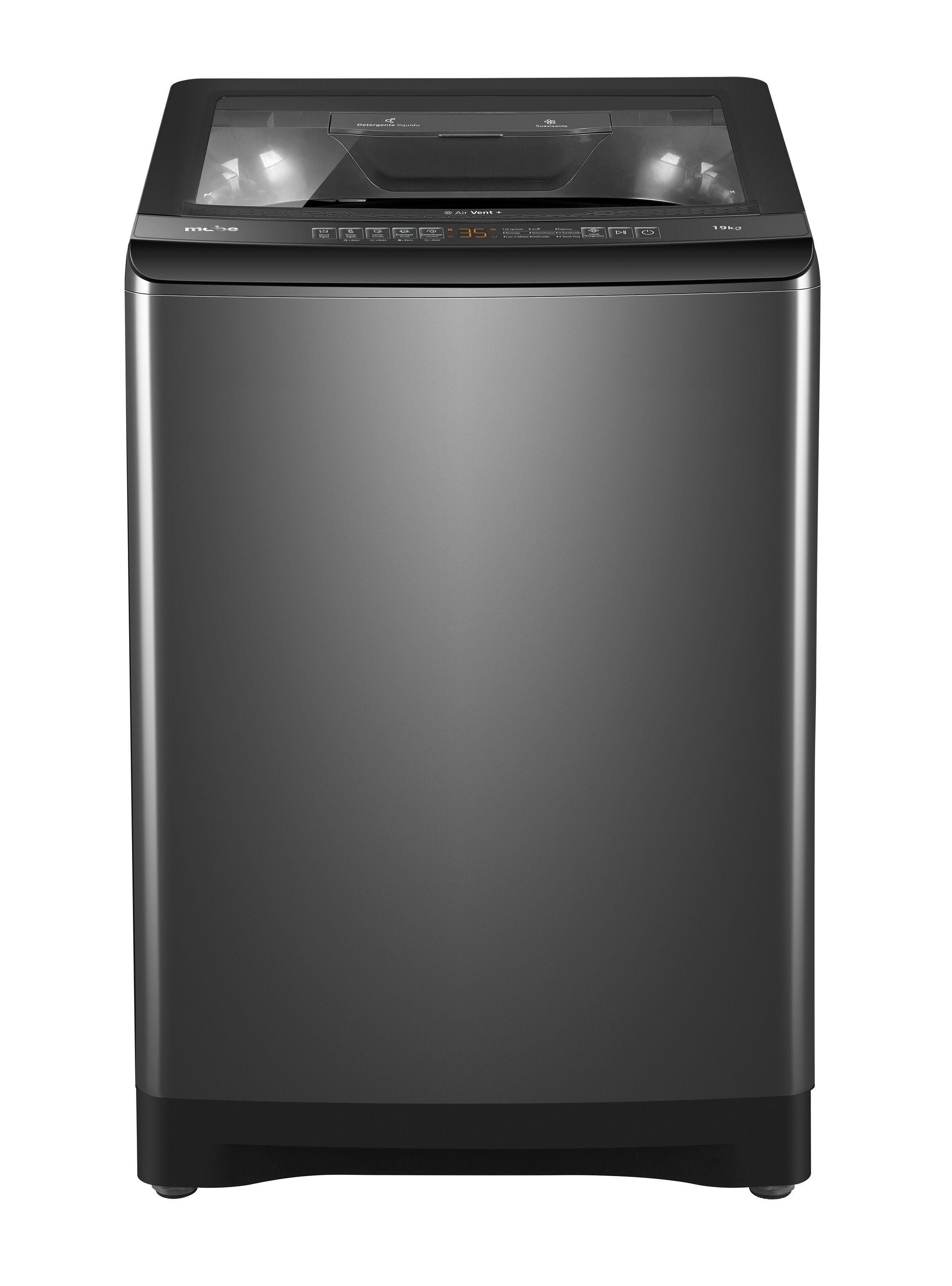 Lavadora Automática 19 Kg Diamond Gray Mabe Lma9120wdgcl0-0