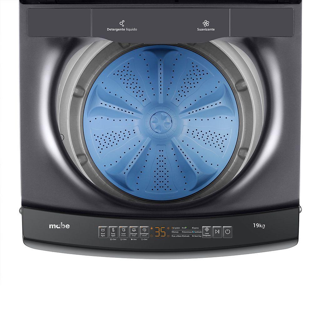 Lavadora Automática 19 Kg Diamond Gray Mabe Lma9120wdgcl0-5