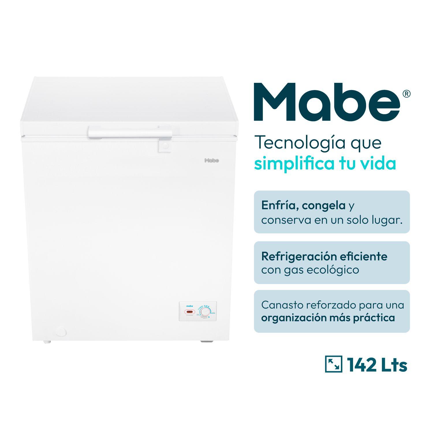 Freezer Horizontal 142 L Netos Blanco Mabe FDHMHM145PPLB0-1